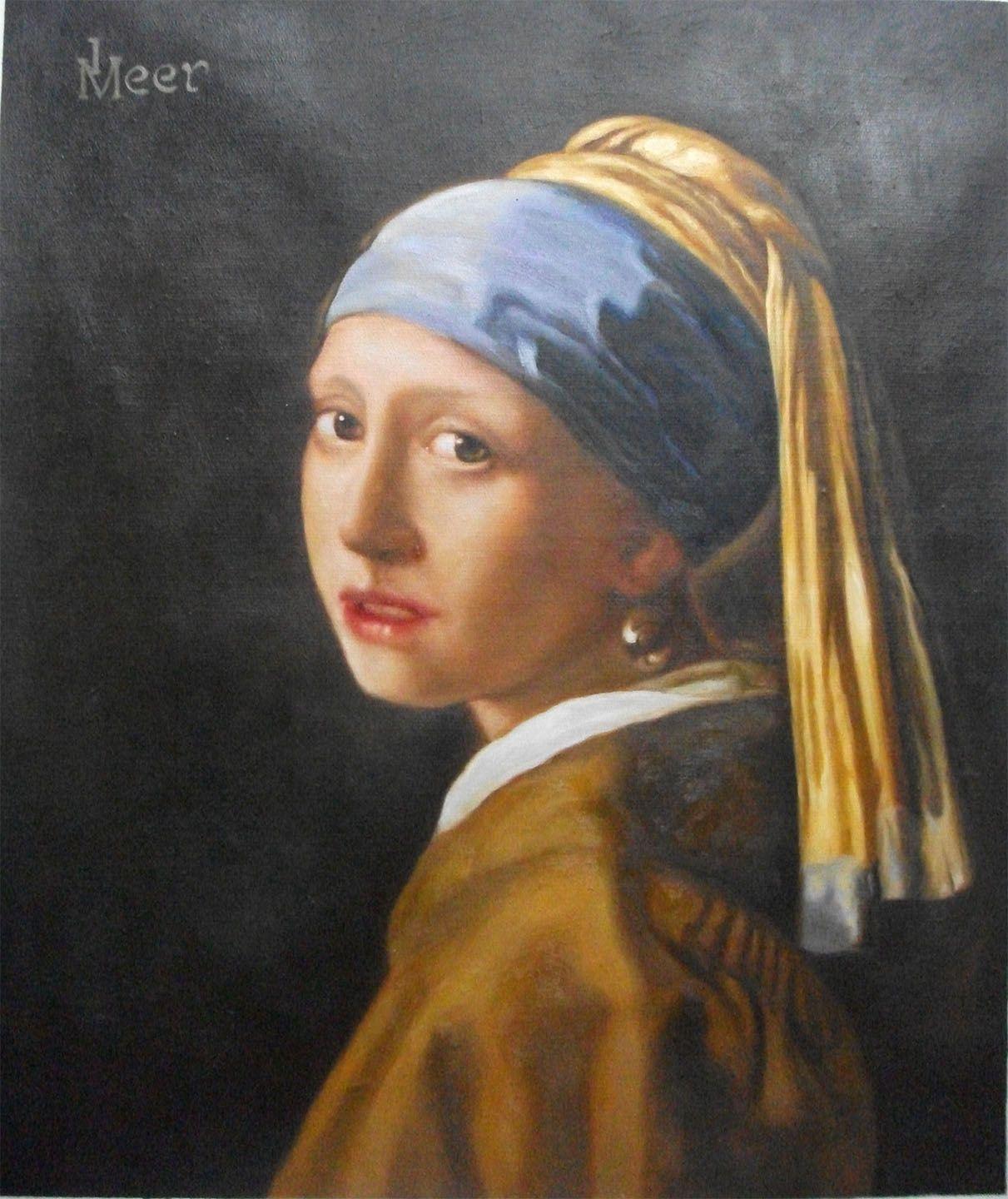 Johannes, Jan or Johan Vermeer. The Milkmaid was born