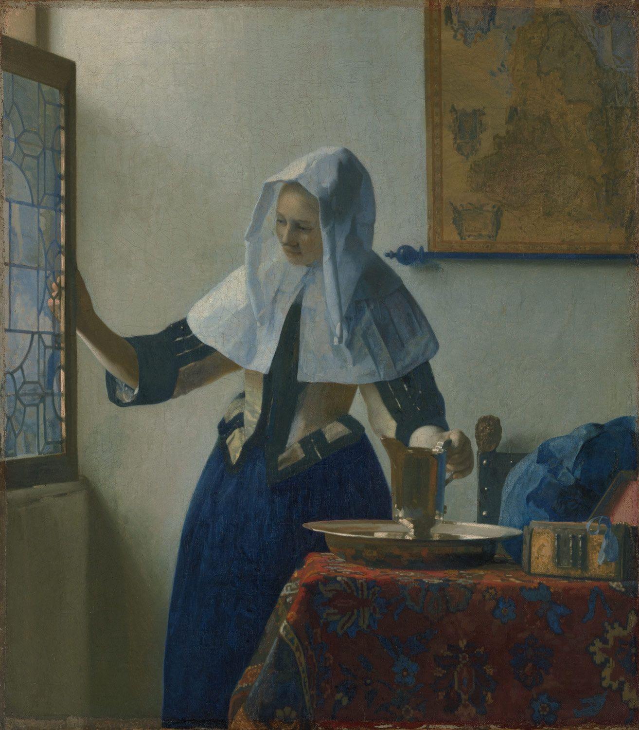 Johannes Vermeer (1632–1675) and The Milkmaid. Essay. Heilbrunn