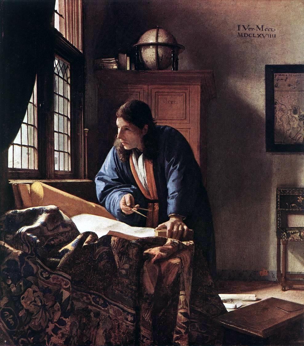 De Liefdesbrief, Johannes Vermeer, The Rijksmuseum, Amsterdam