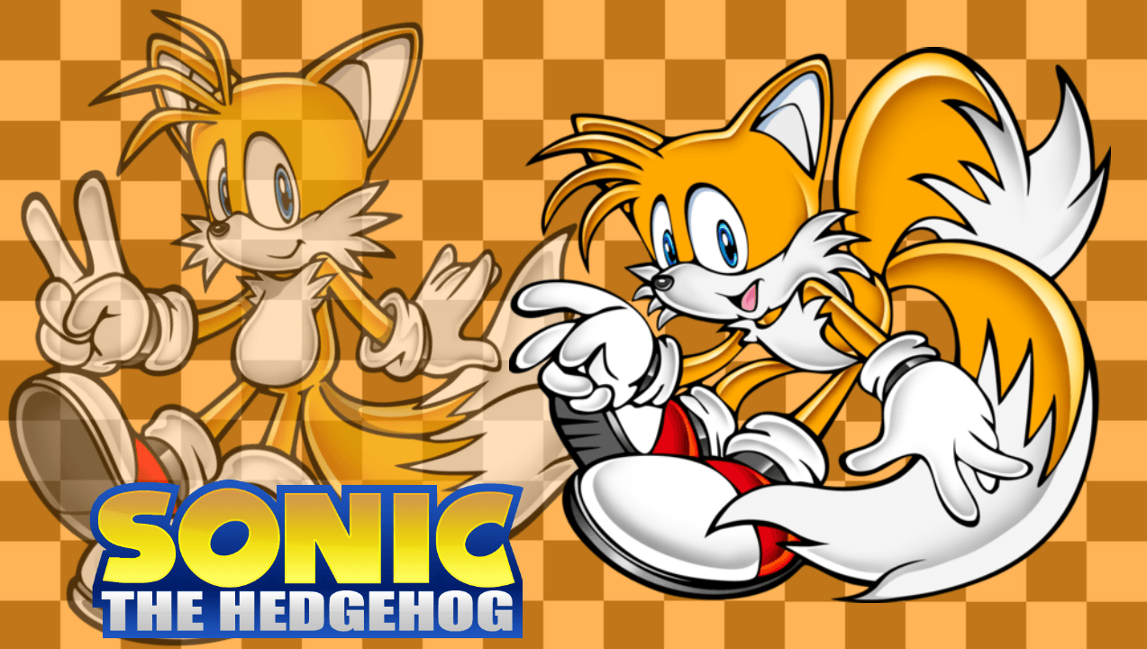 Miles Tails Prower Wallpaper (SA Style) AxelG4m3r