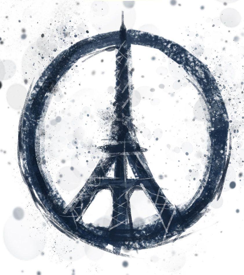 Pray for Paris Wallpaper