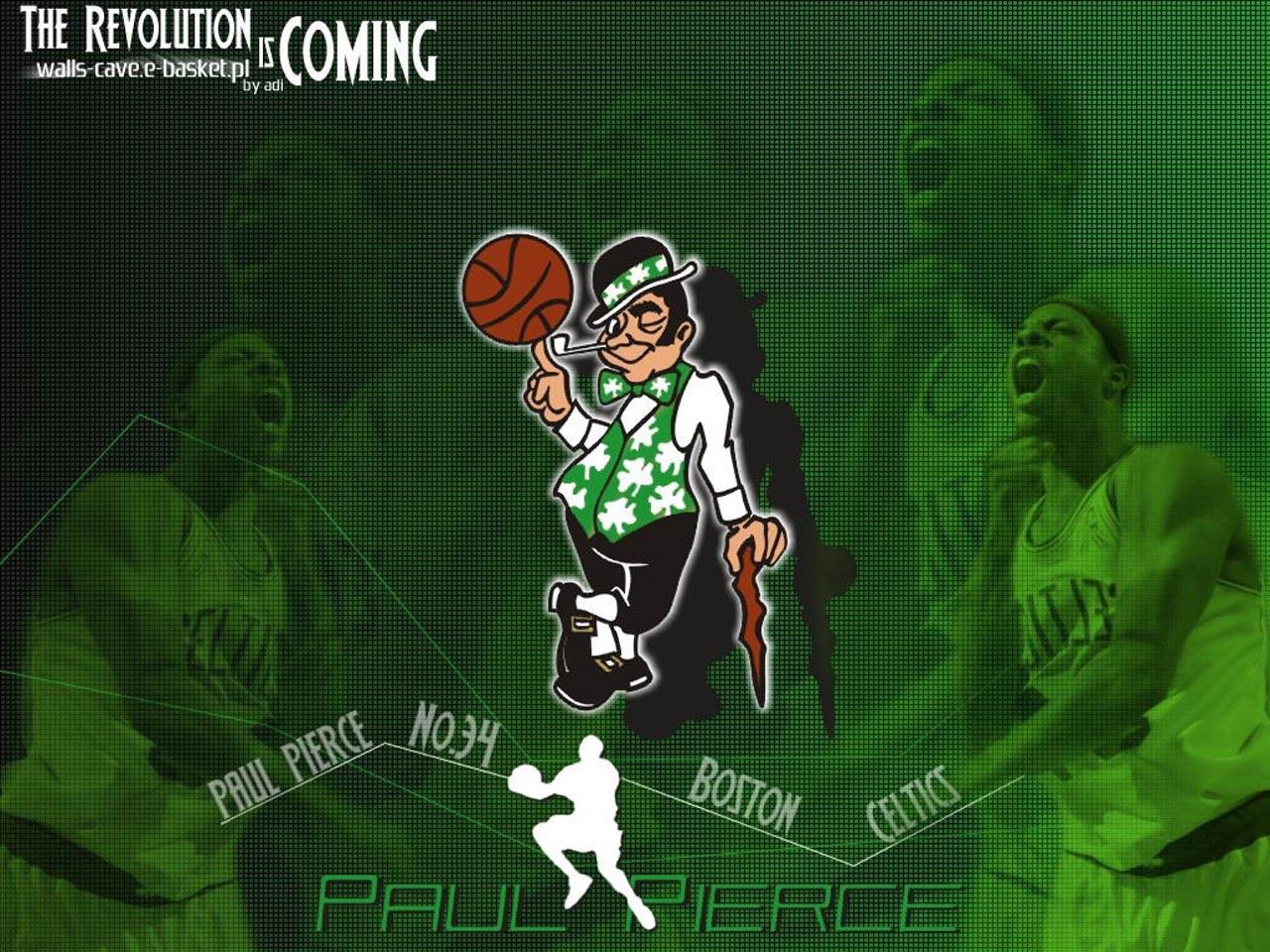 Paul Pierce Celtics Logo Wallpaper. Basketball Wallpaper at