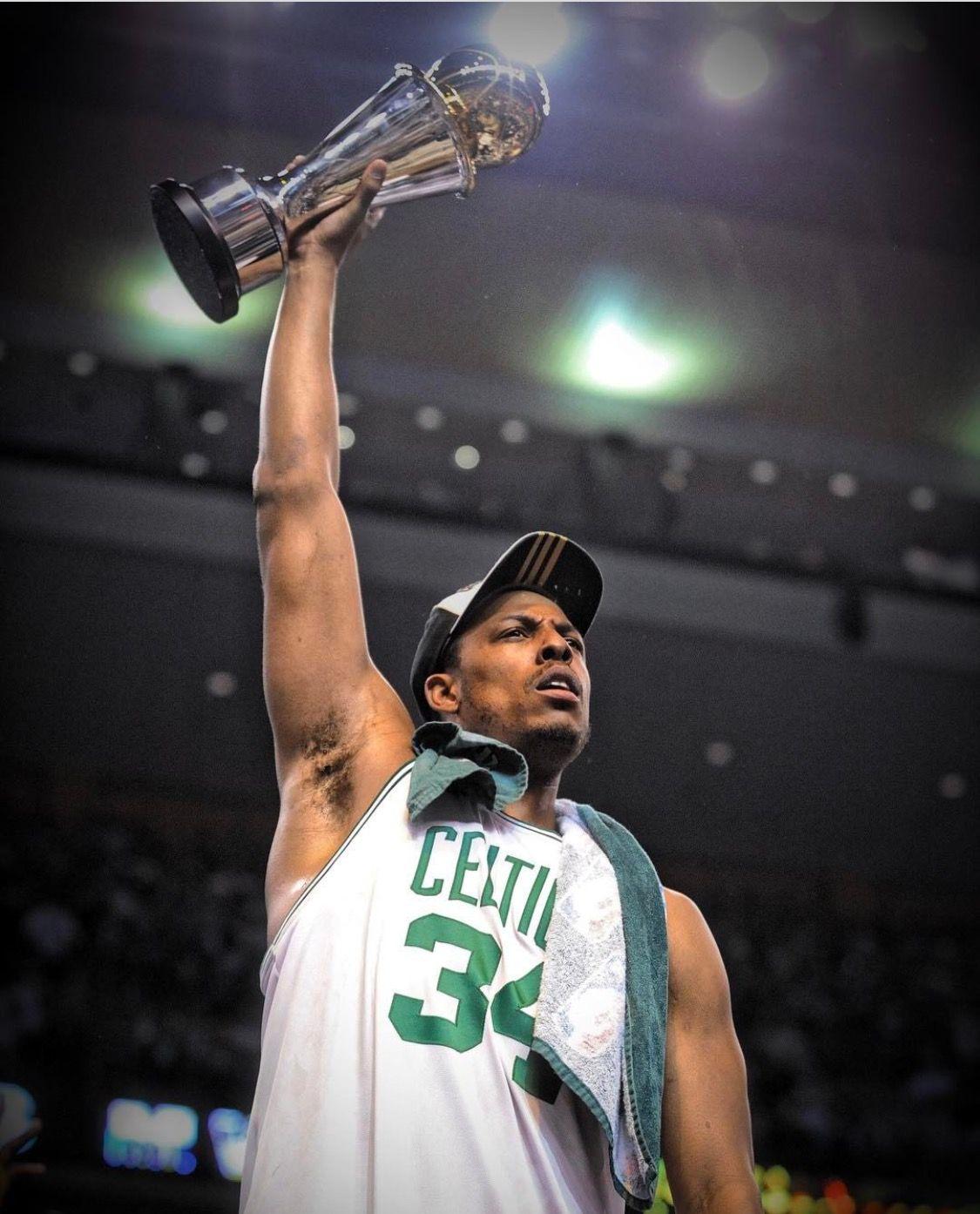 Paul Pierce Boston Celtics Unsigned Drive to the Rim Photograph
