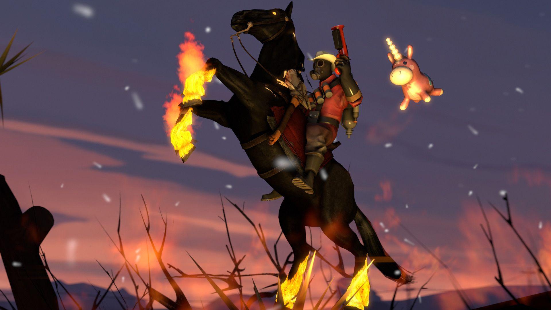 Awesome and Cute Pyro from Team Fortress 2 Image and Wallpaper
