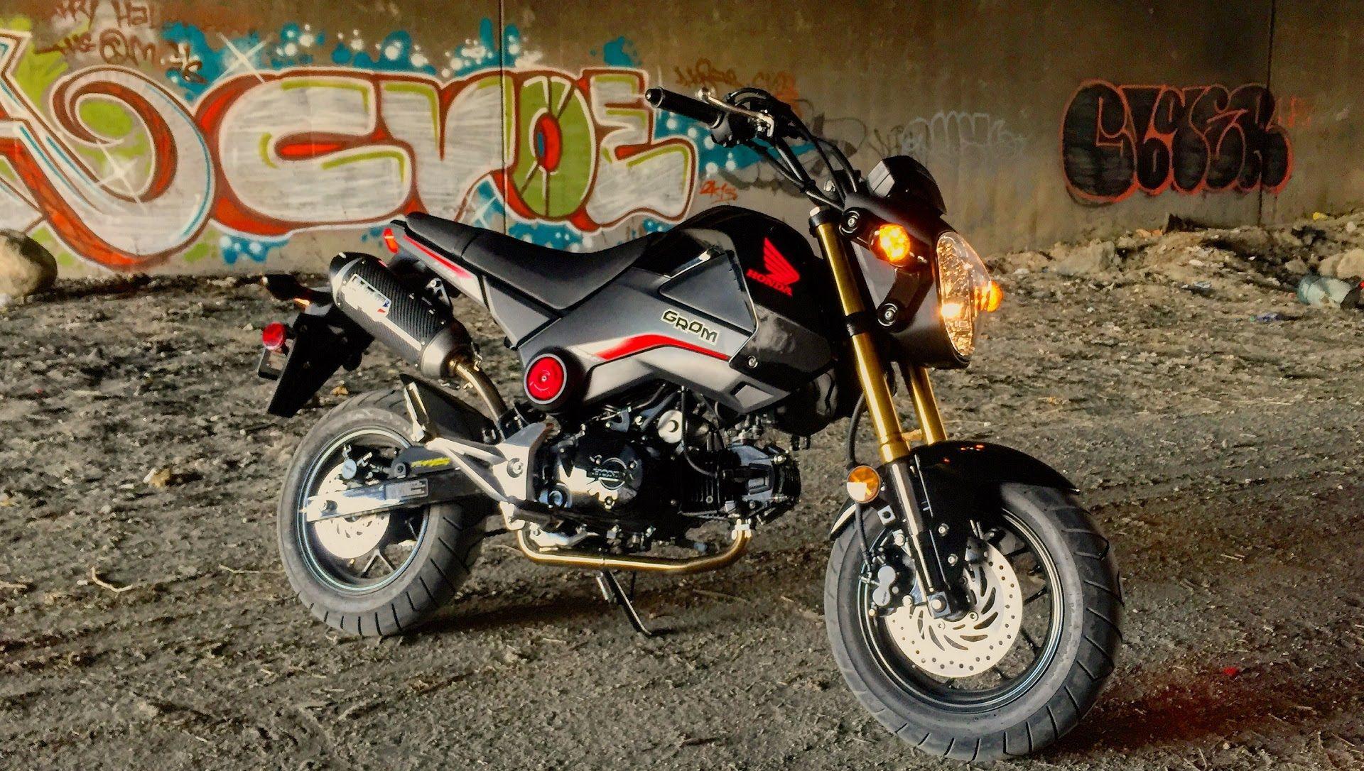 Honda Grom Red Wallpaper