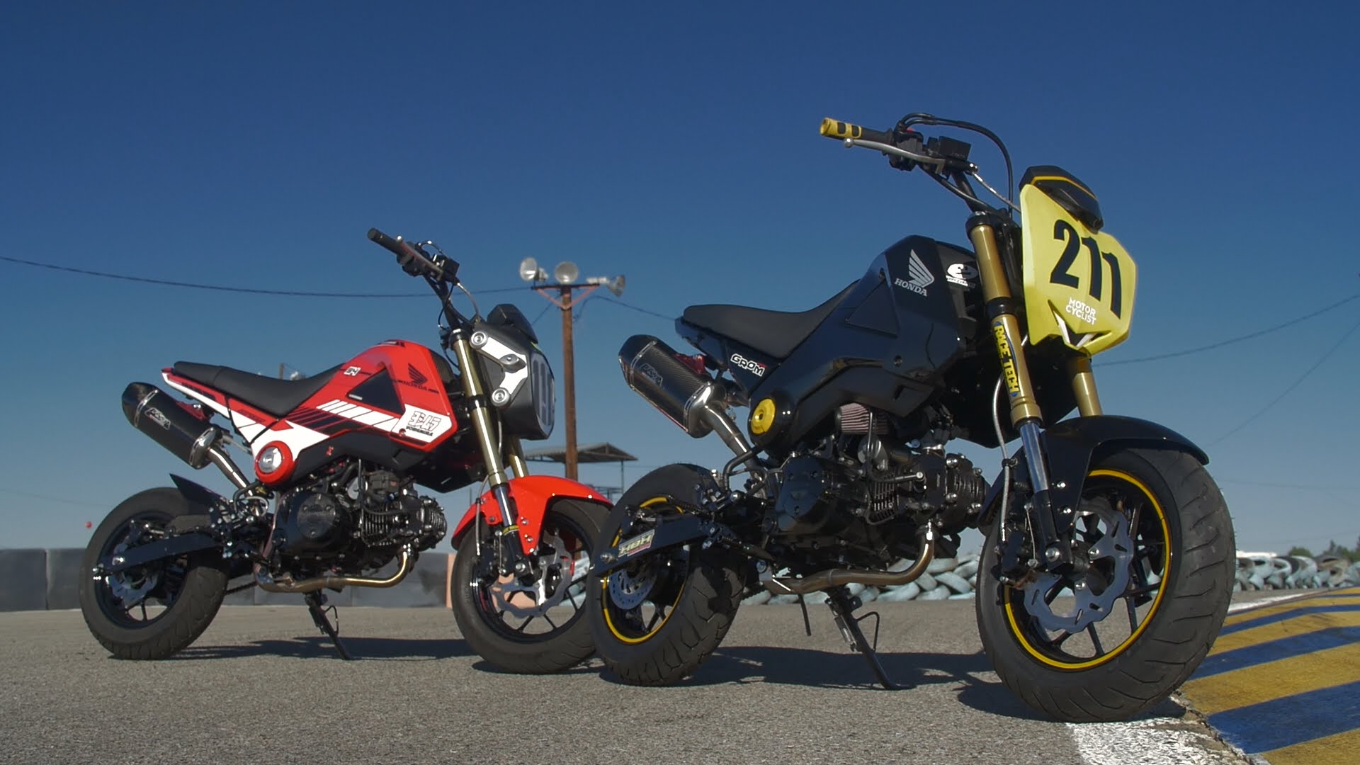 Honda Grom Roadracing With the UMRA. ON TWO WHEELS