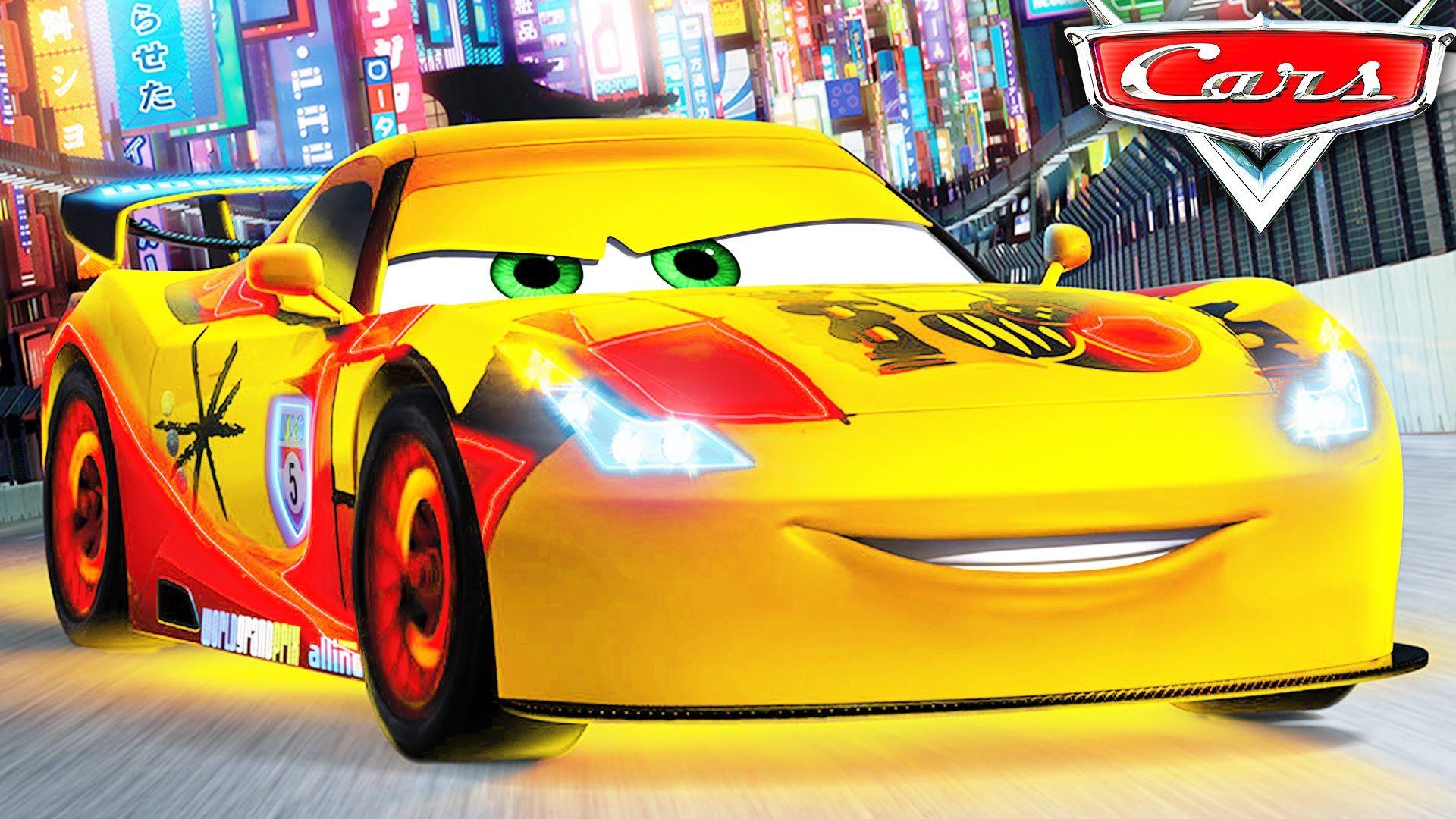 CARS 2 HD, Lightning MCQUEEN Miguel Tomino with Disney Pixar CARS