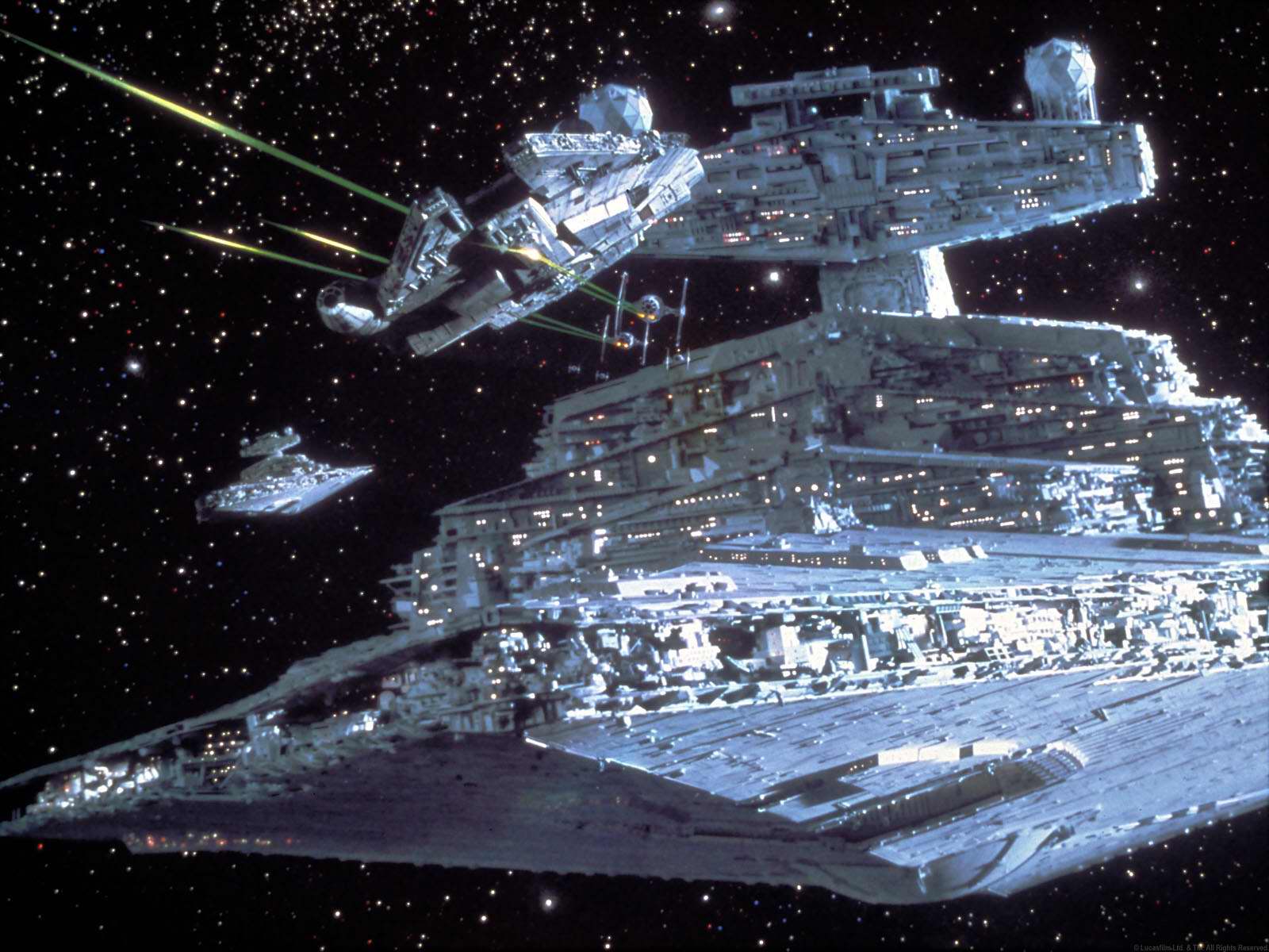 The Star Wars Trilogy. Star Wars Ships Wallpaper