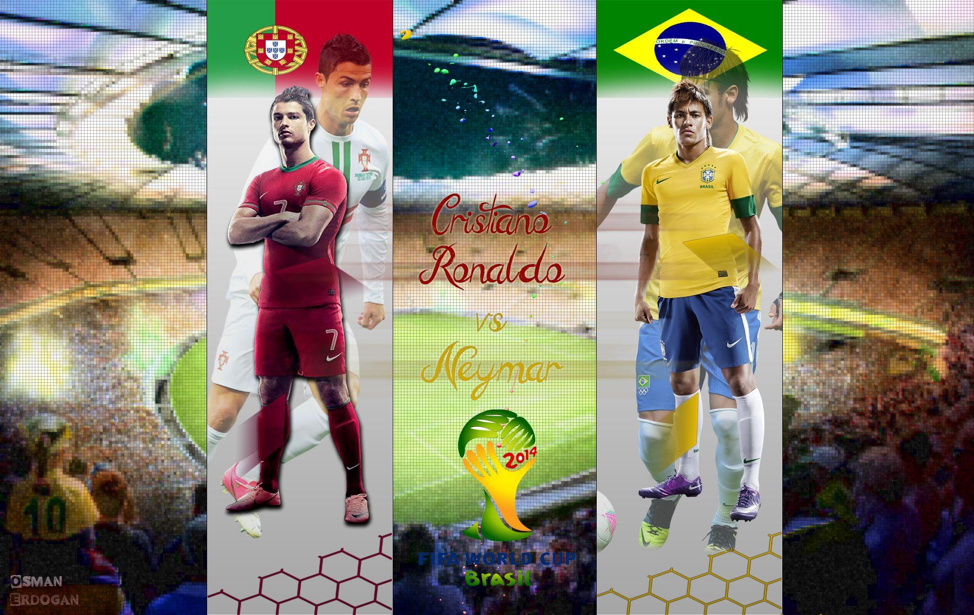 Neymar Vs Ronaldo Wallpapers Wallpaper Cave