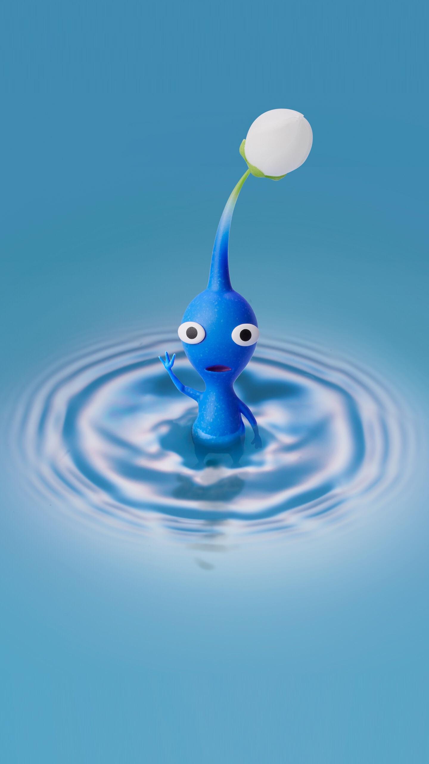 Blue Pikmin Wallpaper from My Nintendo