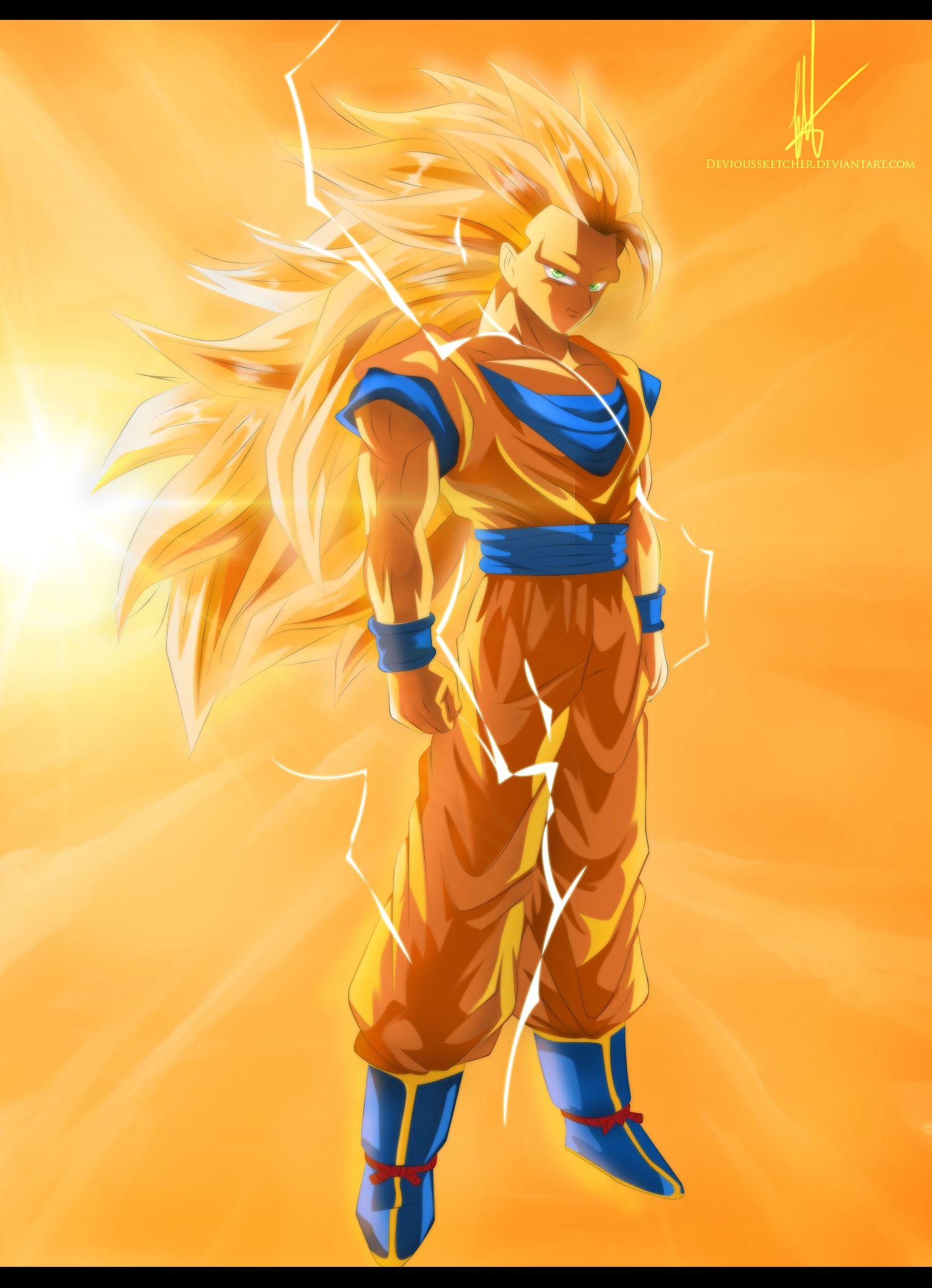 Super Saiyan 3 Goku!
