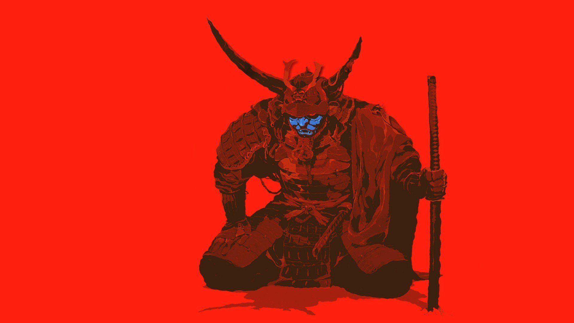 samurai samurai warrior katana sword background HD wallpaper