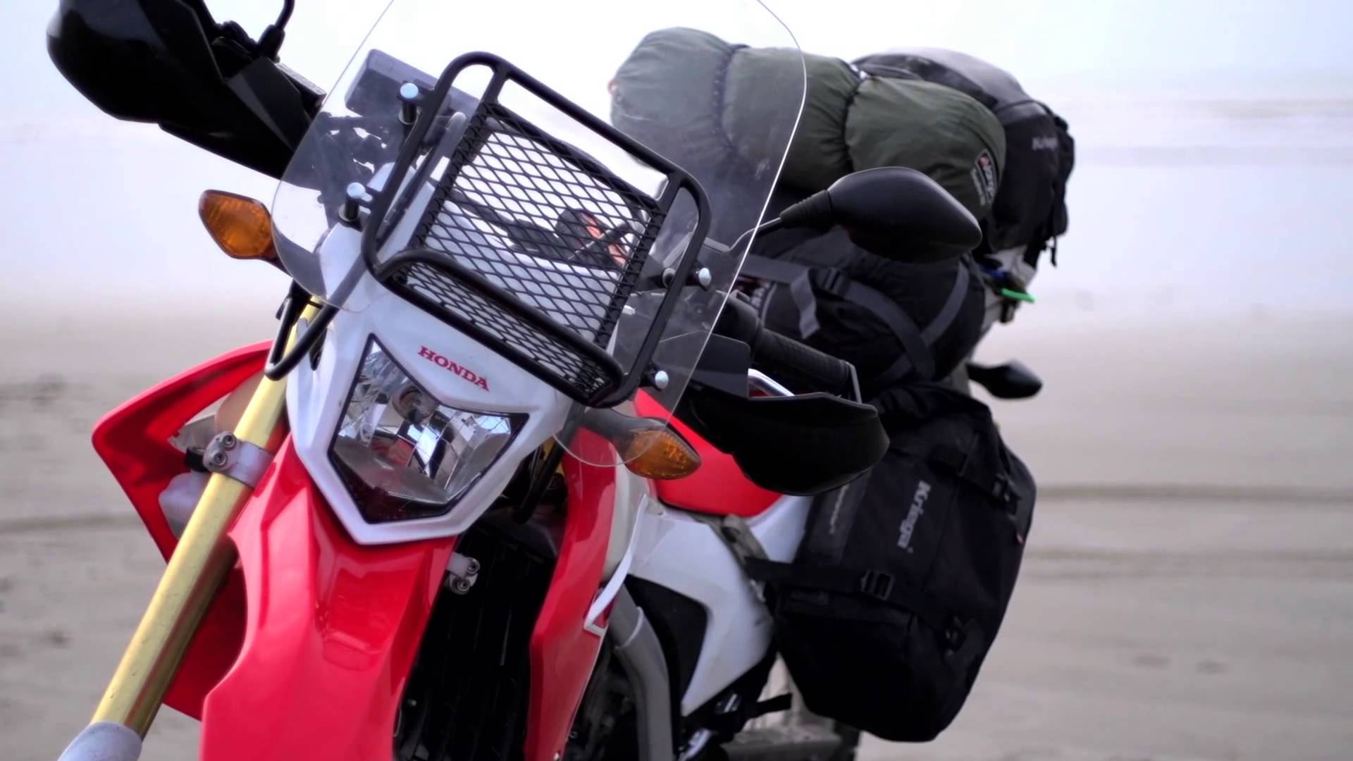 Steph Jeavons takes off solo around the world on a Honda CRF250L