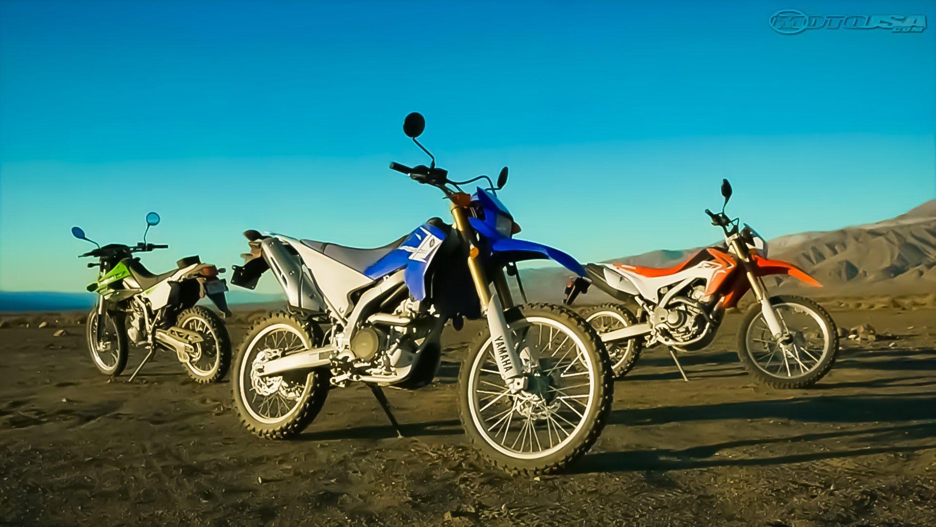 CRF250L vs KLX250S vs WR250R