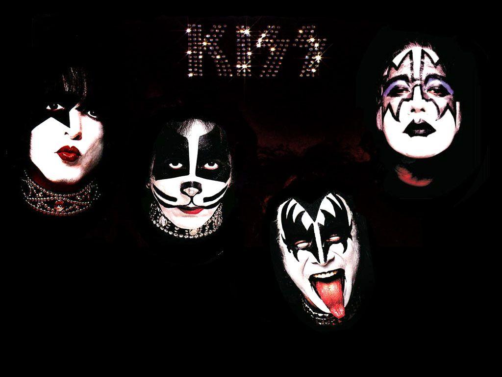 Kiss Band. Wallpaper de bandas de Rock y Metal