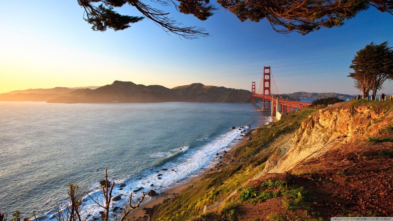 Golden Gate Afternoon HD desktop wallpaper, High Definition