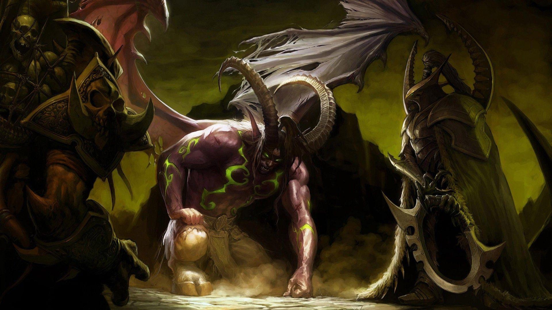 demon, World Of Warcraft, Illidan Stormrage Wallpaper HD