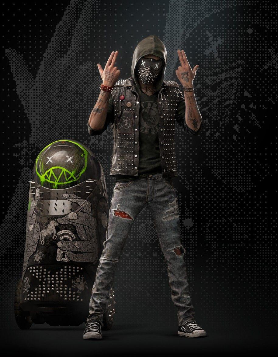 Gotta love the Cyberpunk inspired Wrench character from Watch Dogs