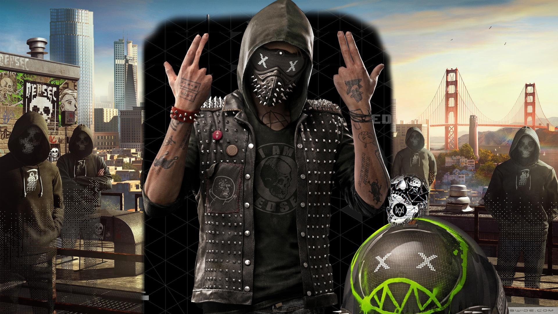 I clipped together a wallpaper for Watch Dogs 2 is the result and thought i'd share, watch_dogs