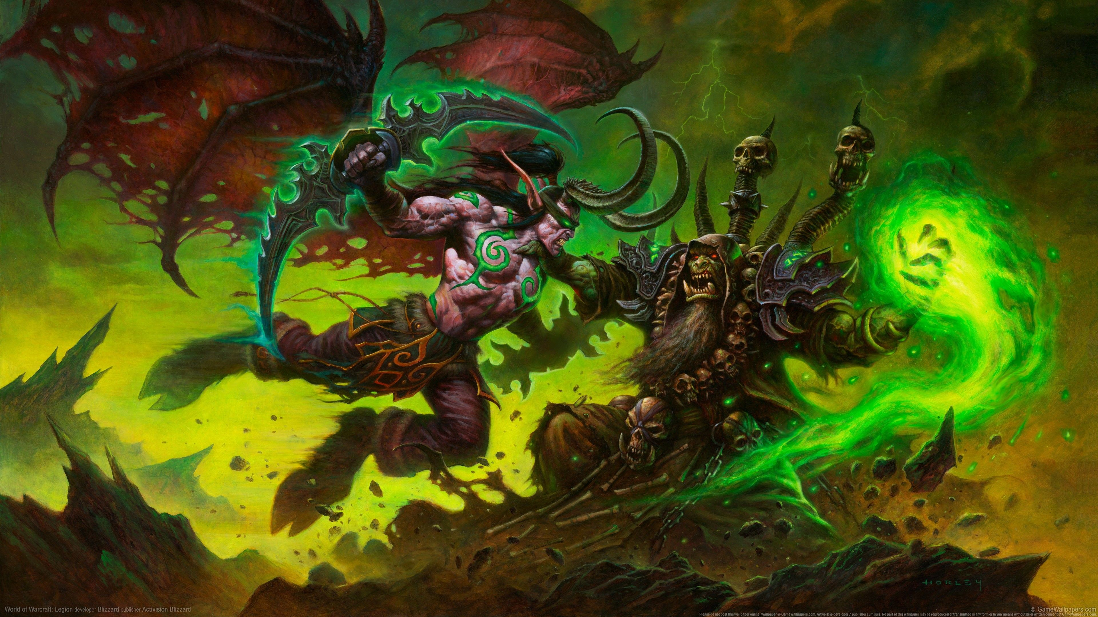 World of Warcraft, #Illidan Stormrage. Wallpaper No. 416469