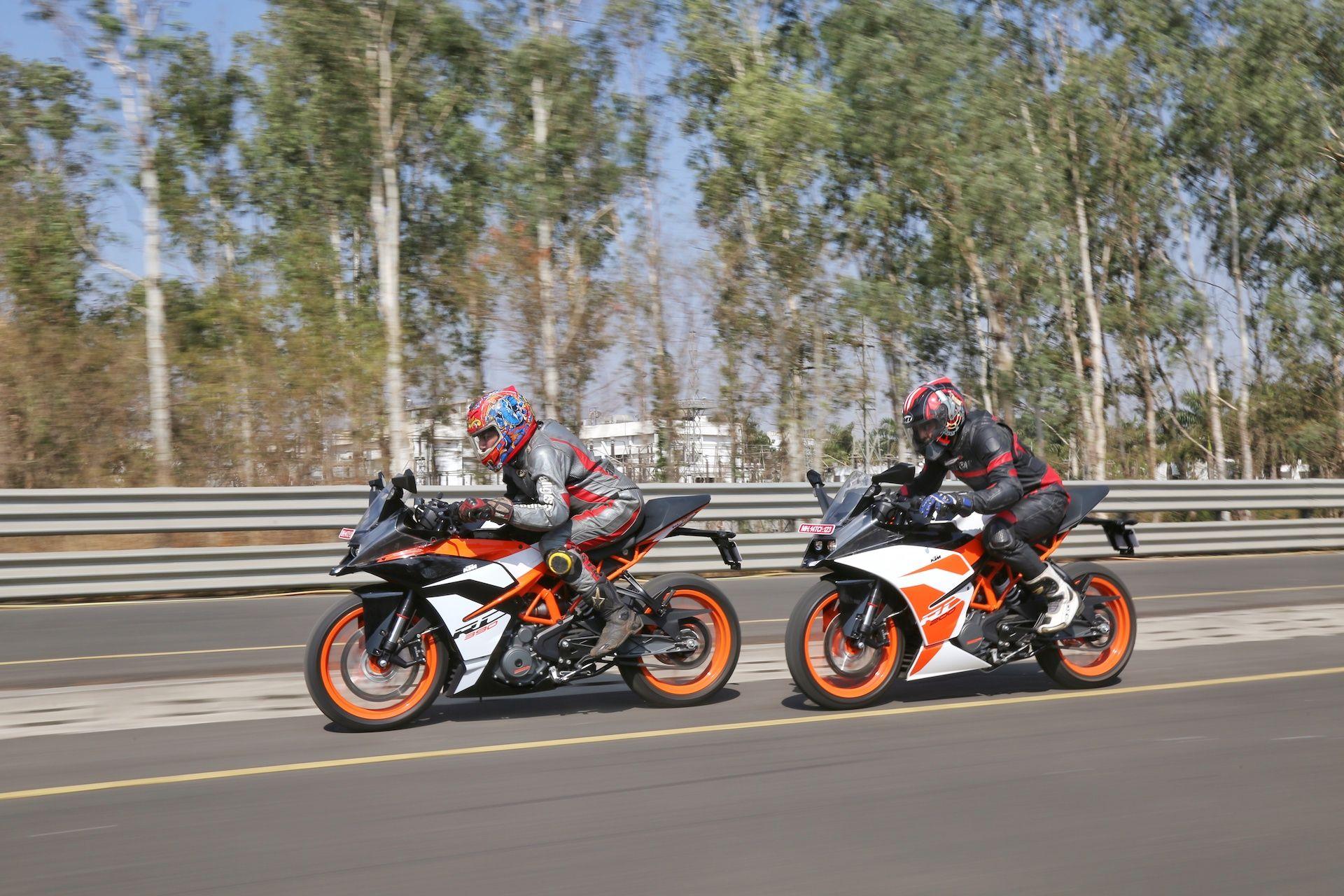 KTM RC 200 and RC 390 Wallpaper