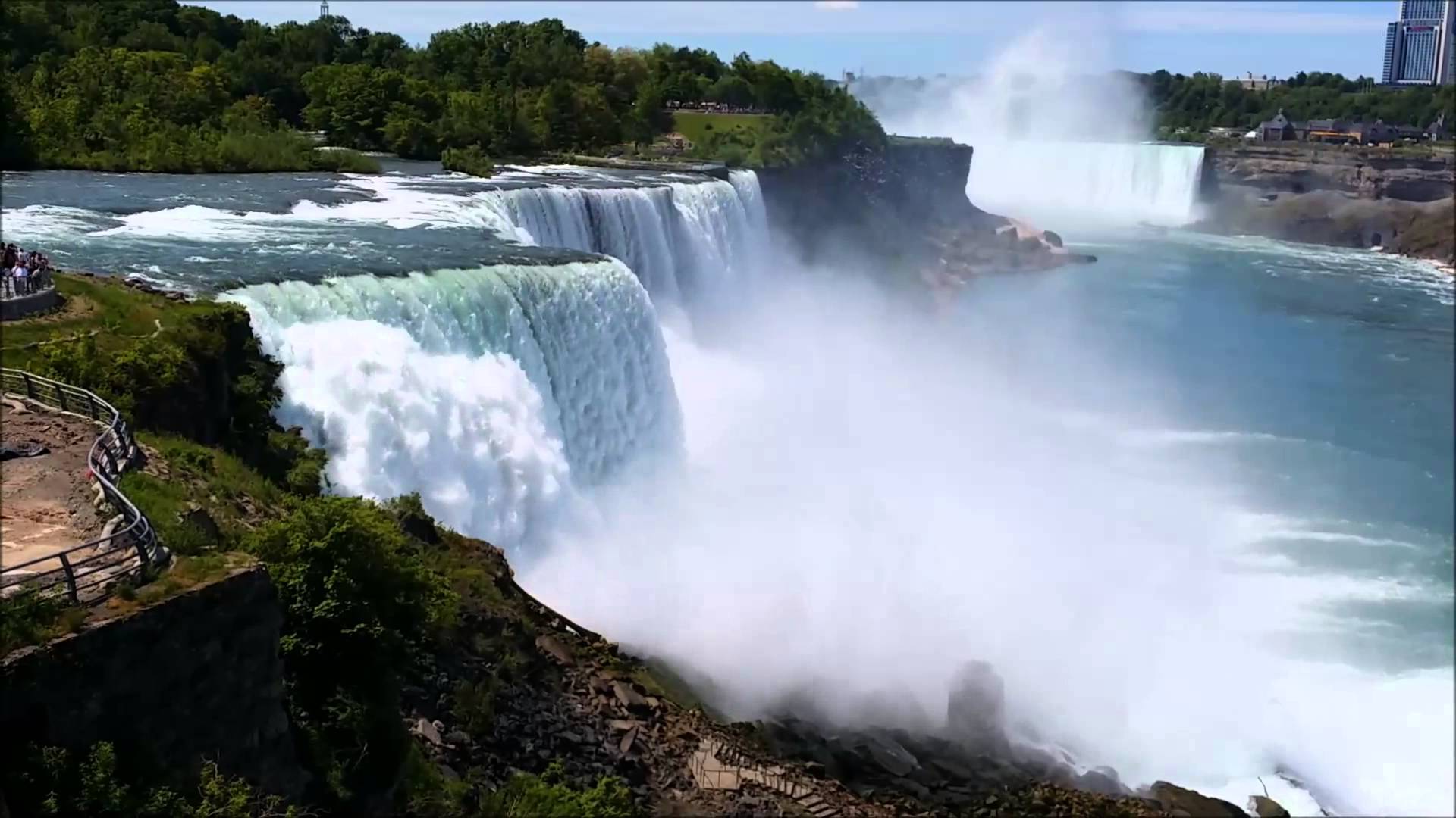 Beautiful And Powerful Niagara Falls NY In HD Video