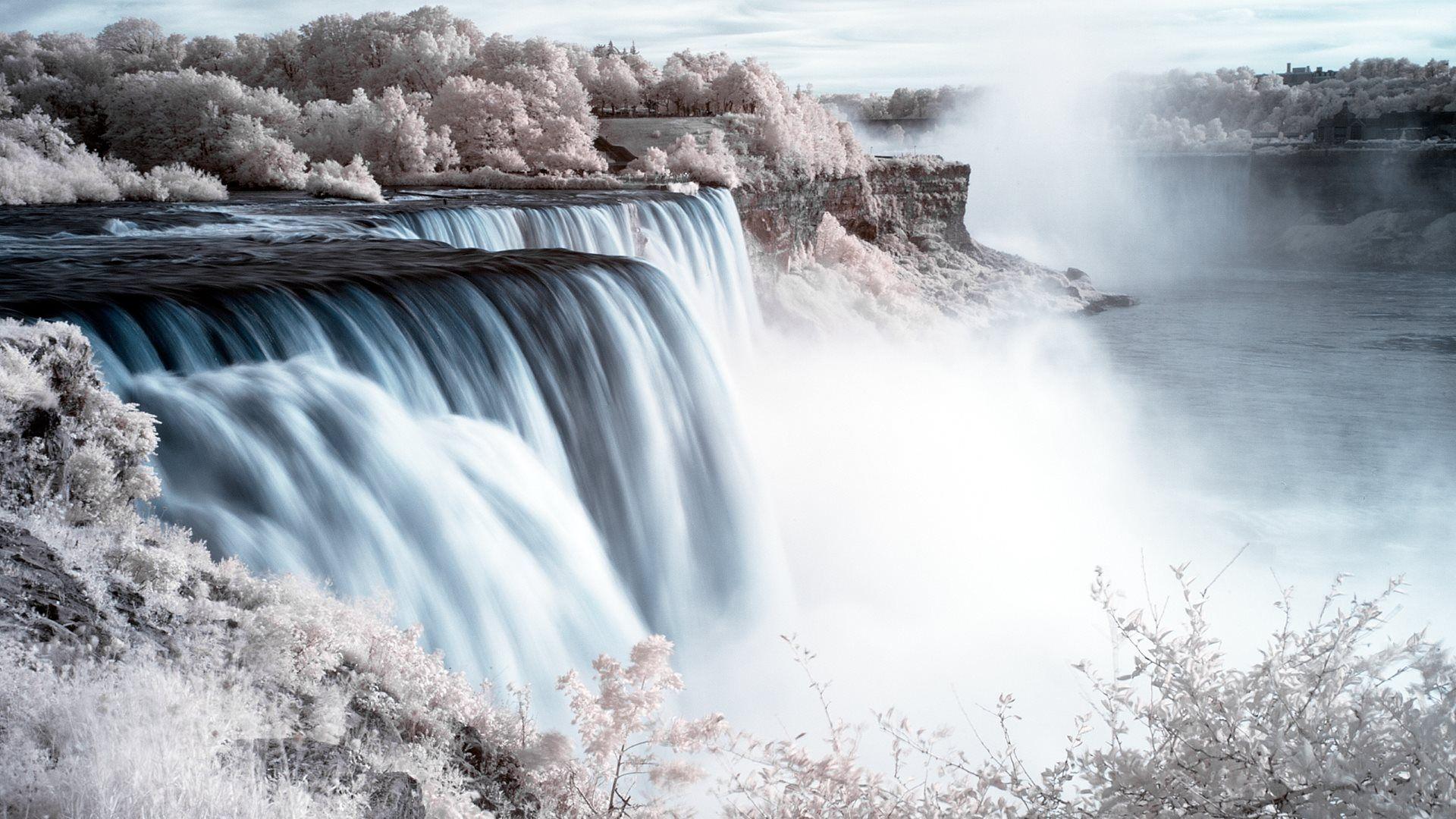 Umbra Vision Watergate and Niagara Falls. HD Wallpaper · 4K