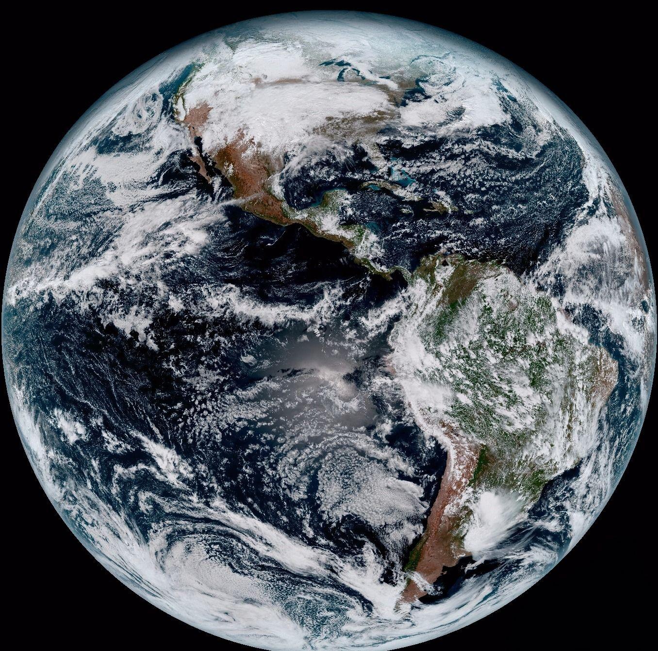 New Weather Satellite Sends First Image of Earth