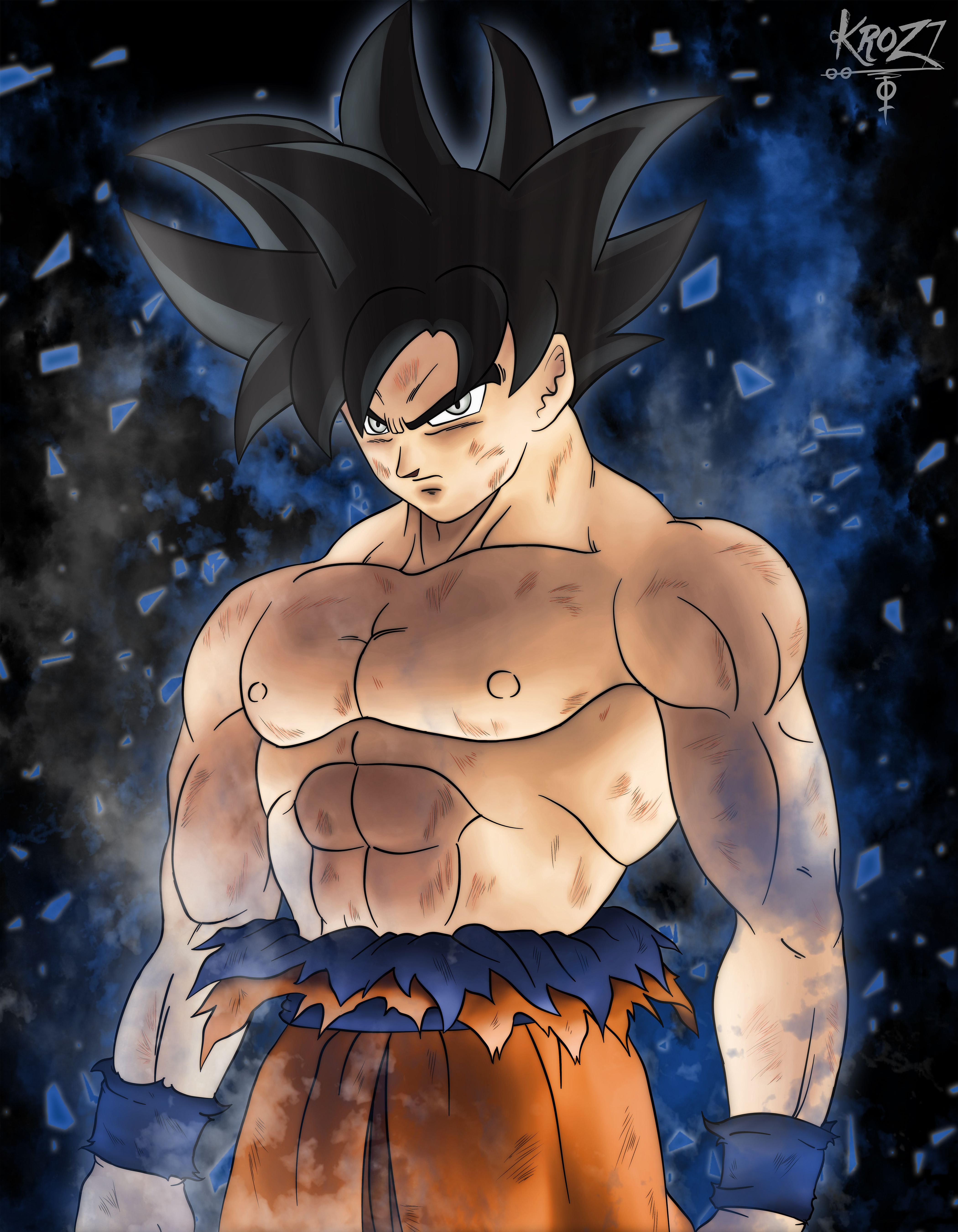 Goku Limit Breaker New Transformation By KroZ7