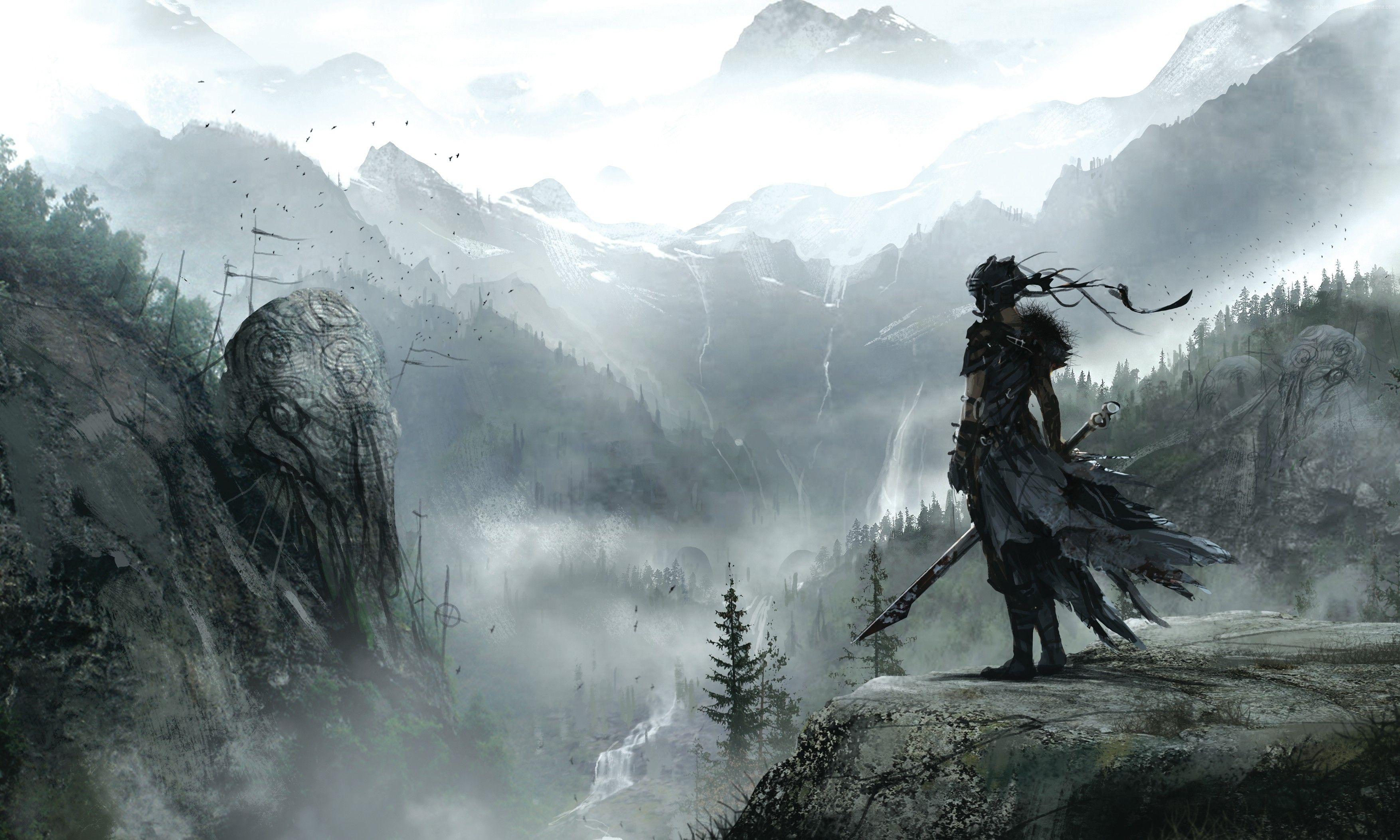 Wallpaper Hellblade, Best games, fantasy, PC, PS game, Games
