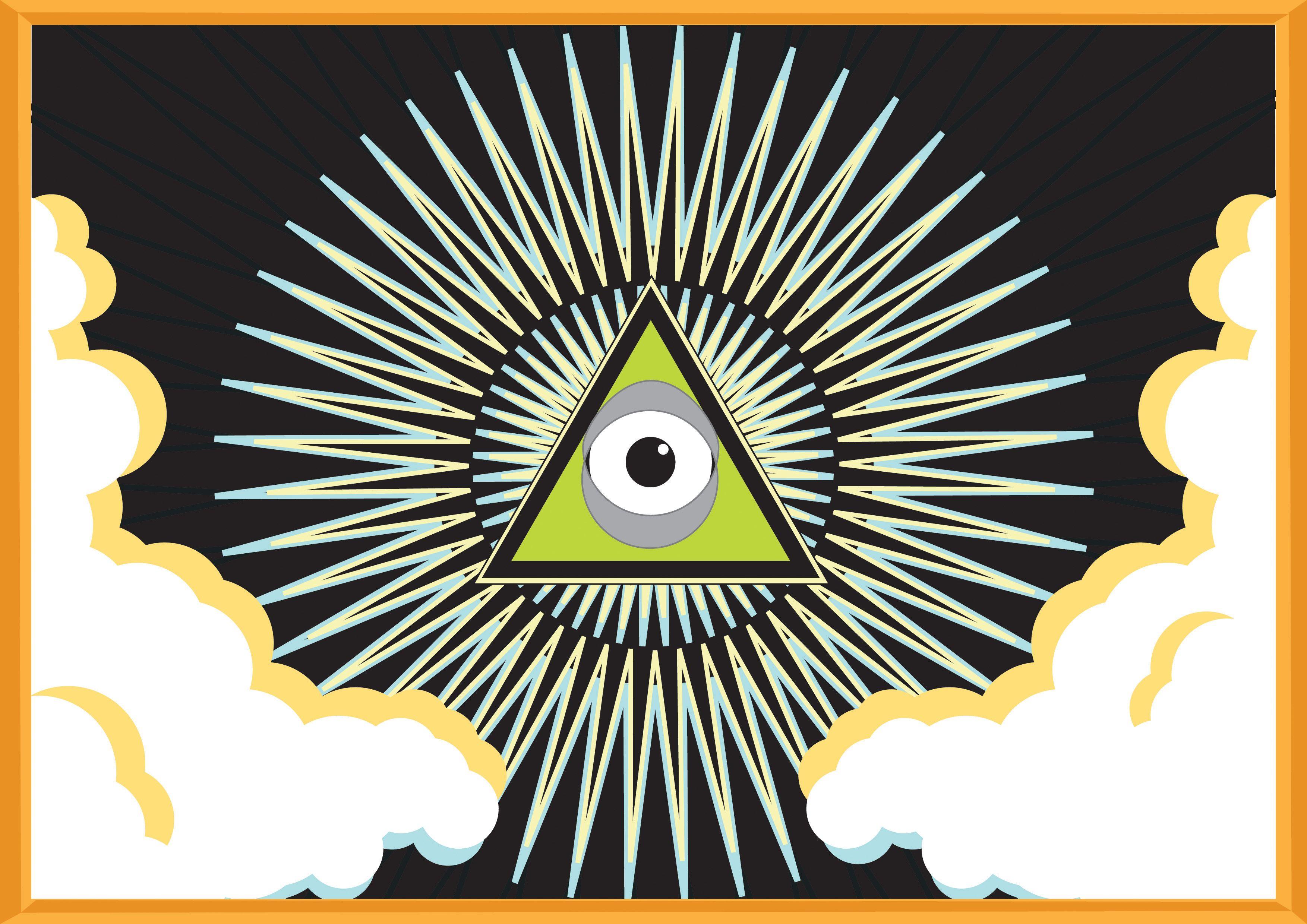 All Seeing Eye Background Download Free