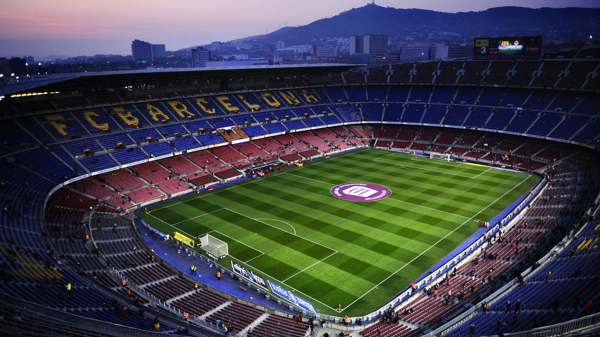 A tour of the Camp Nou stadium, with a personalised football kit