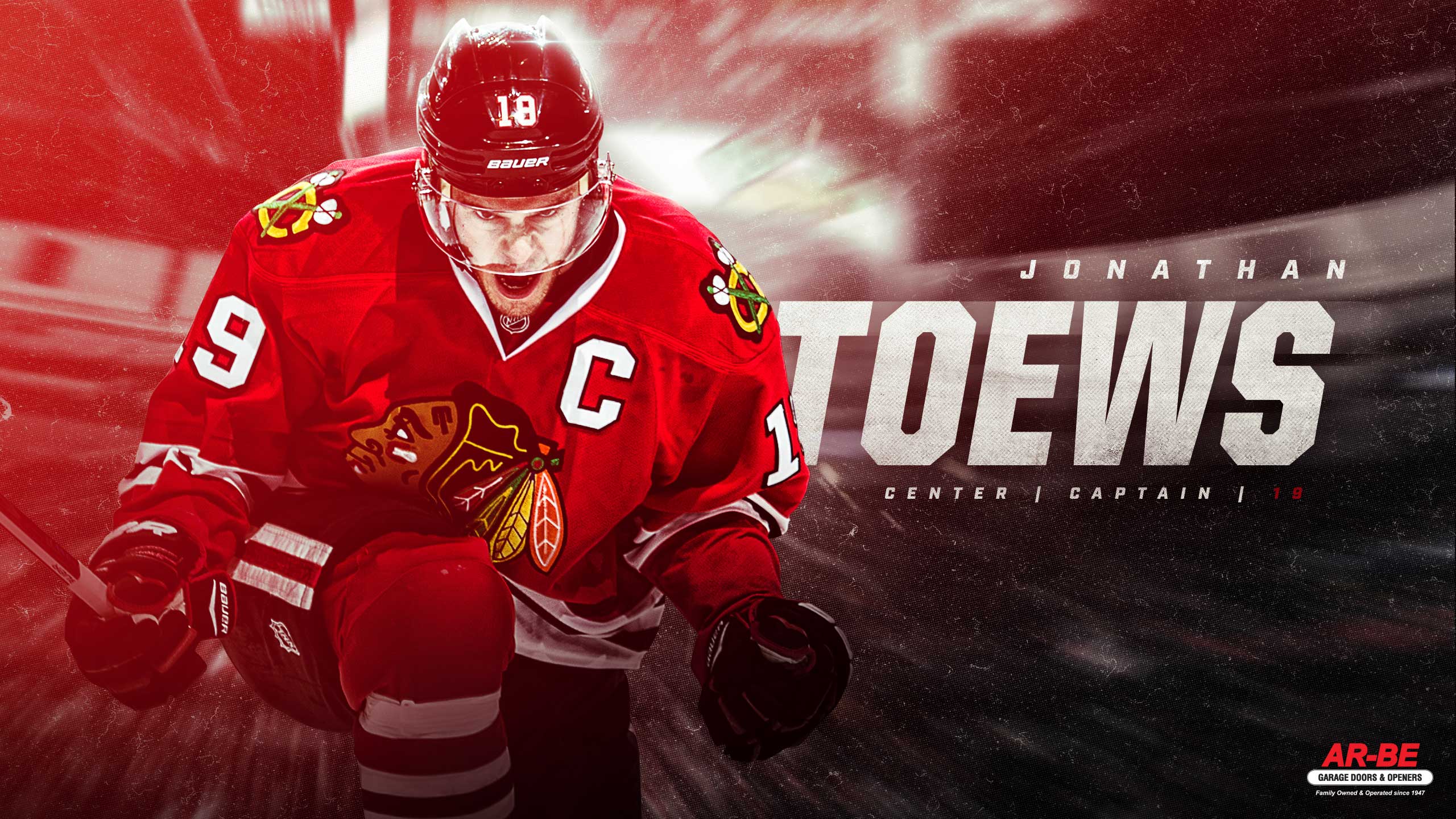 Download Ice Hockey MVP No. 19 Jonathan Toews Wallpaper