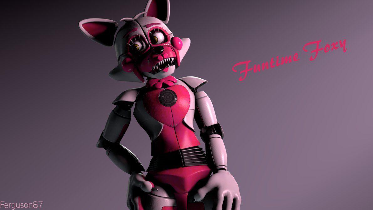 FNaF SFM) Funtime Foxy Wallpaper By Ferg E. Five