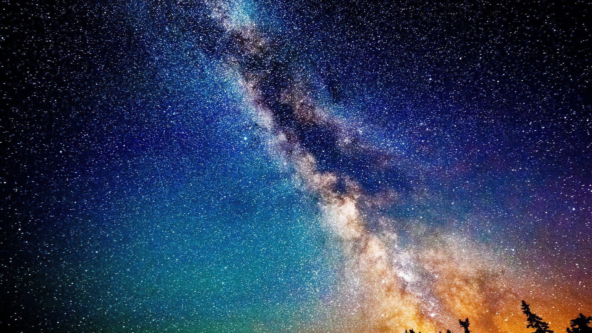 Outer Space Milky Way HD Wallpaper FullHDWpp HD Wallpaper