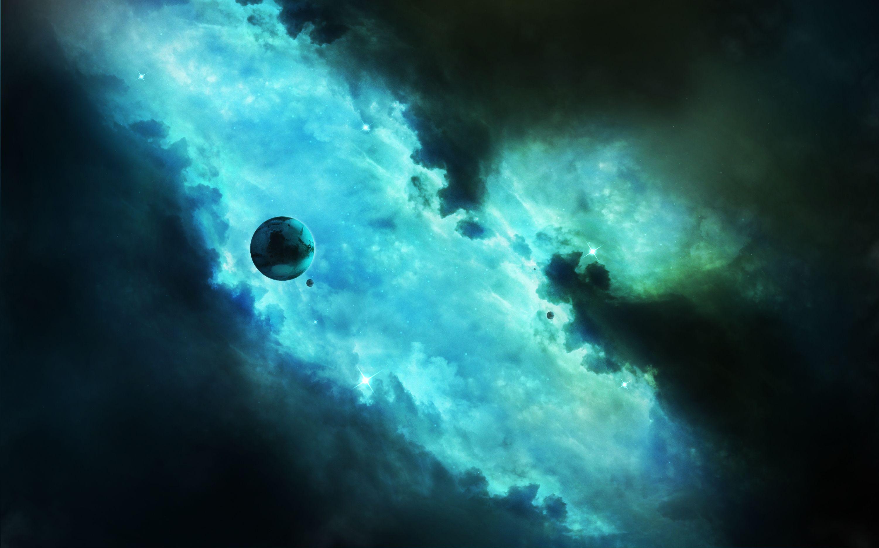 Wallpaper Outer space, Galaxy, Planet, Alone, HD, Space