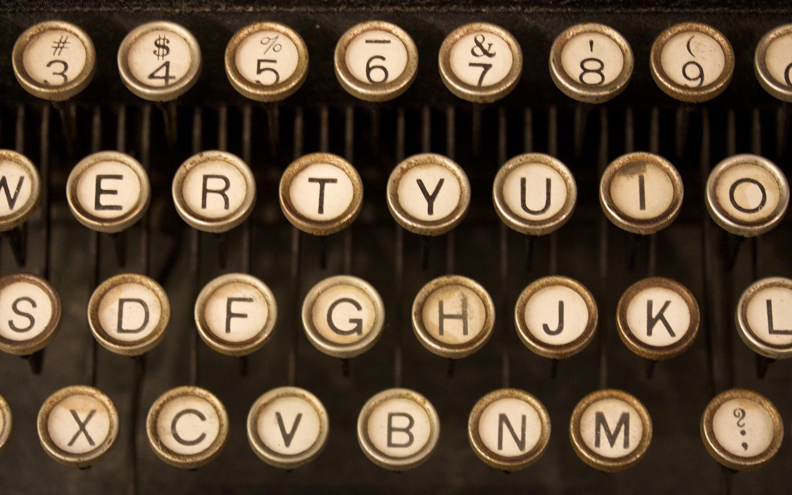 Typewriter's Letters wallpaper. Typewriter's Letters