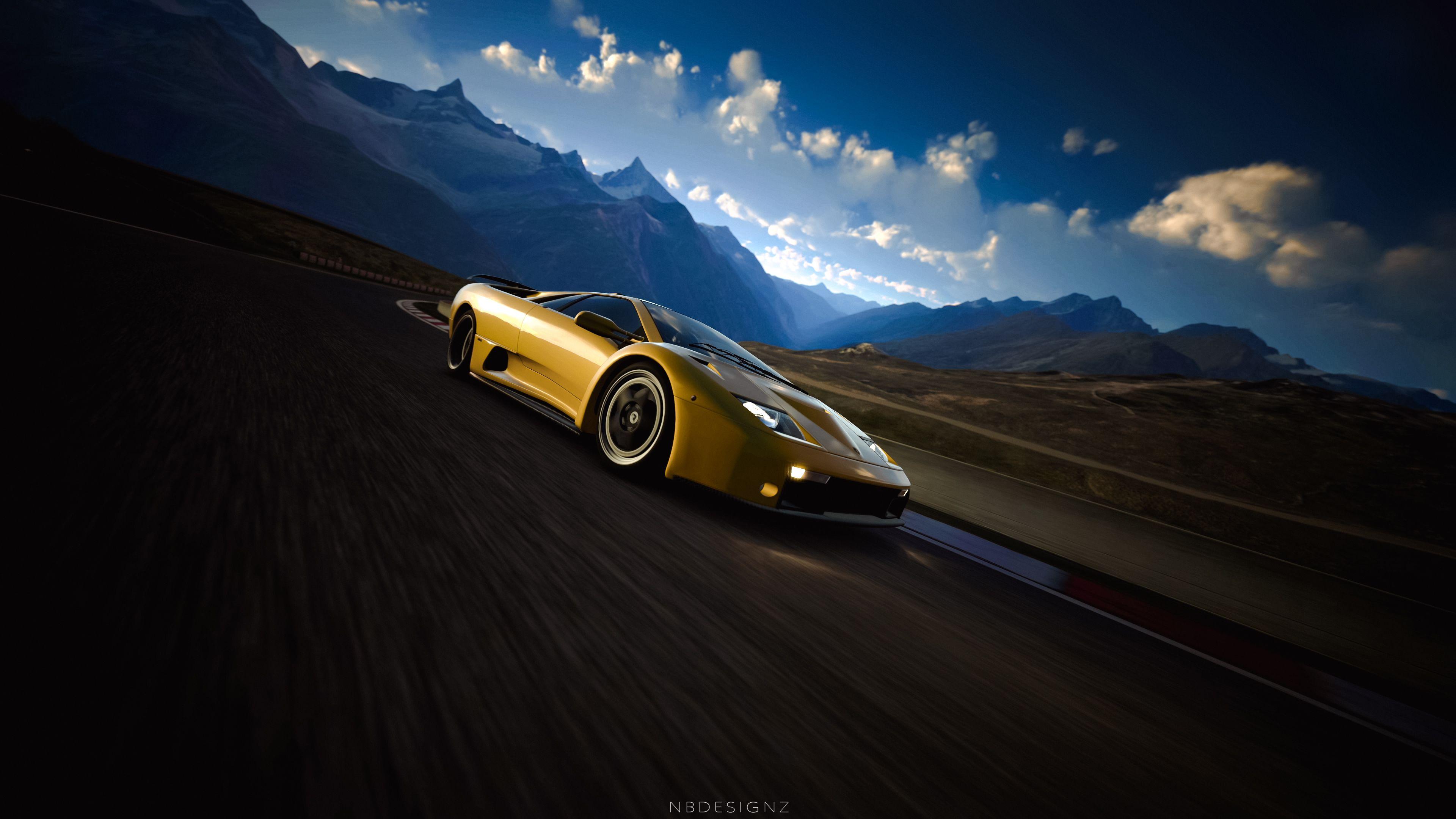 Lamborghini Diablo GT Wallpaper. HD Car Wallpaper