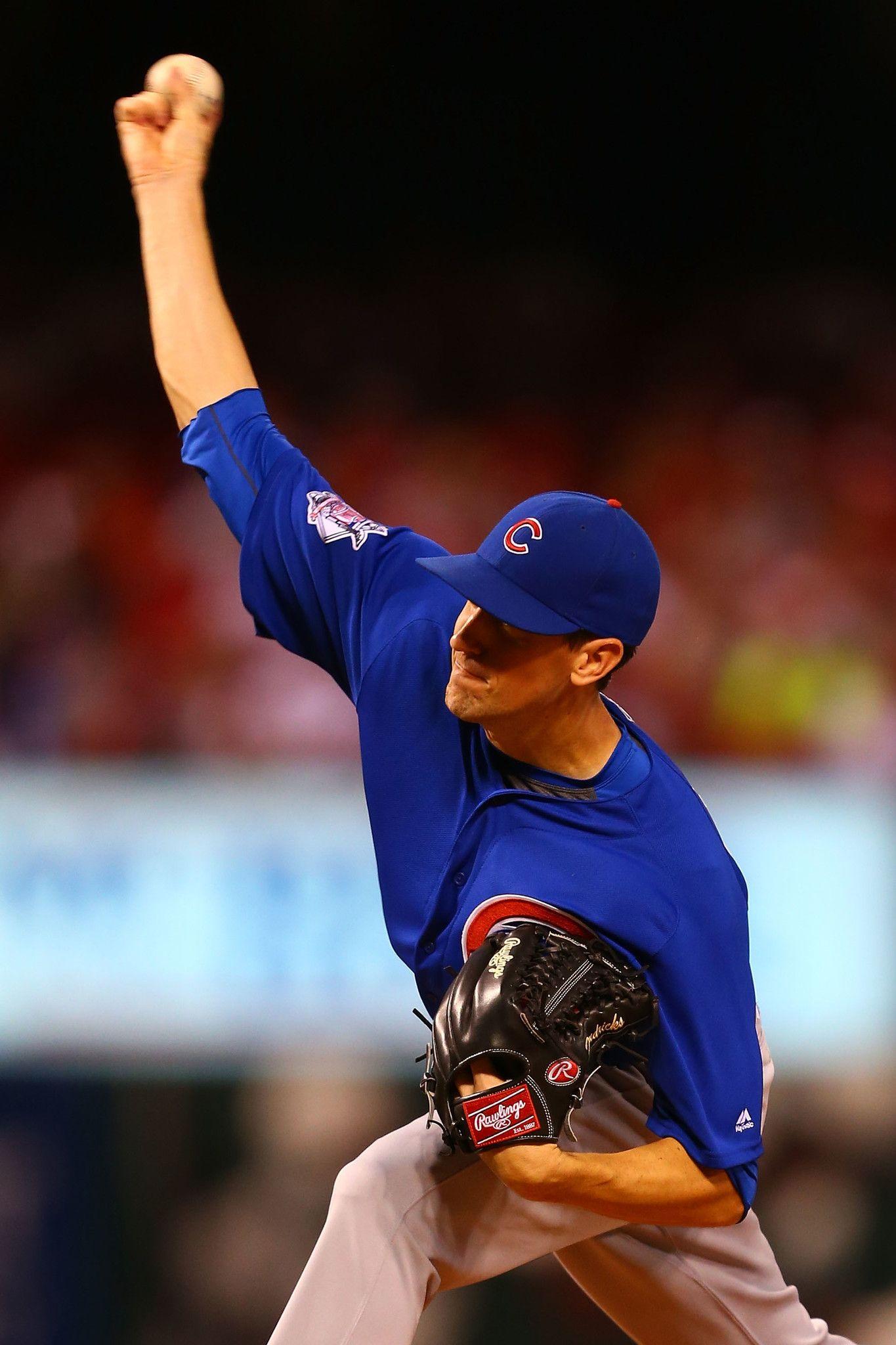 Download Pitching Kyle Hendricks Wallpaper