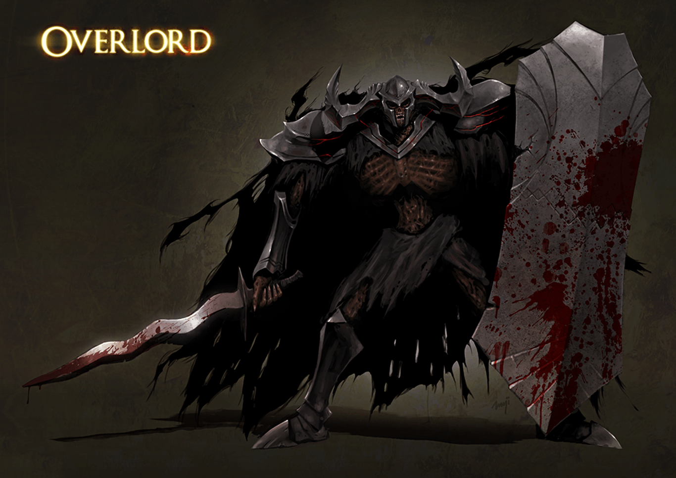 Anime Overlord Death Knight Overlord Wallpaper. *Anime