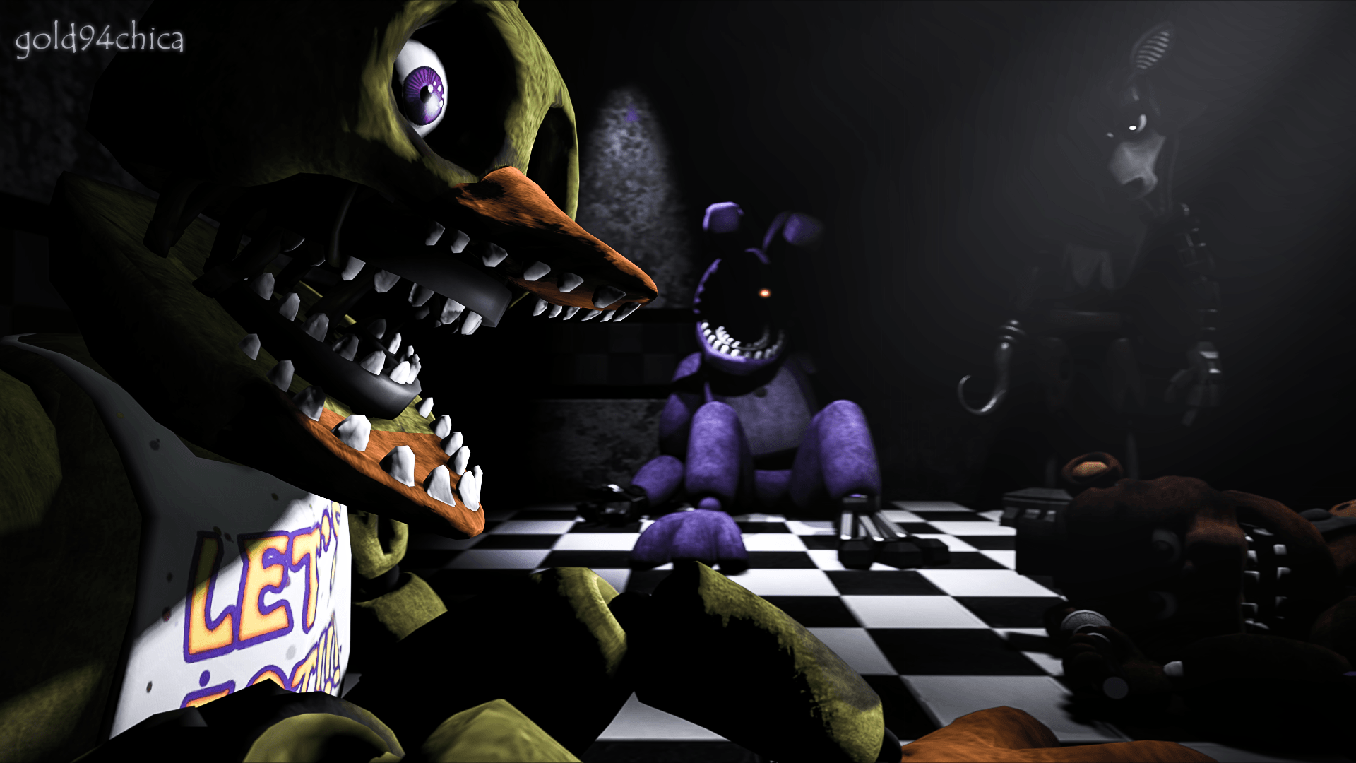 FNaF 2 Foxy down the hall - Other & Video Games Background Wallpapers on  Desktop Nexus (Image 1928005)