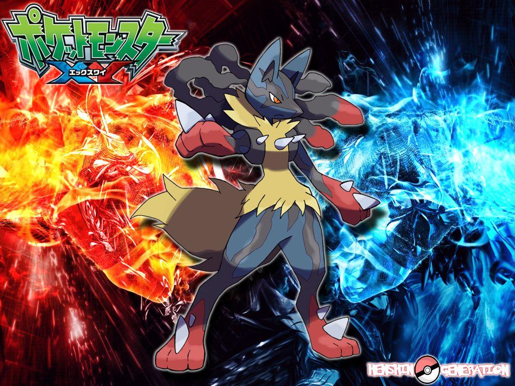 Mega Lucario, lucario, mega evolution, pokemon, pokken tournament, HD phone  wallpaper