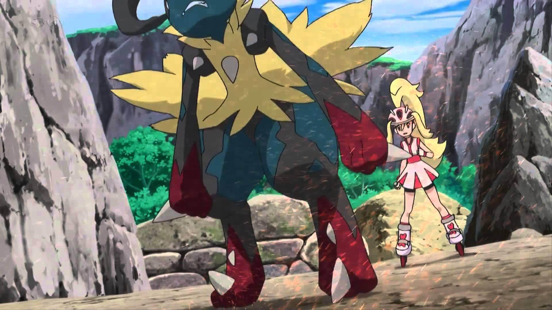 Pokémon X Y: Mega Lucario Vs Mega Mawile & Mega Lucario HD AMV