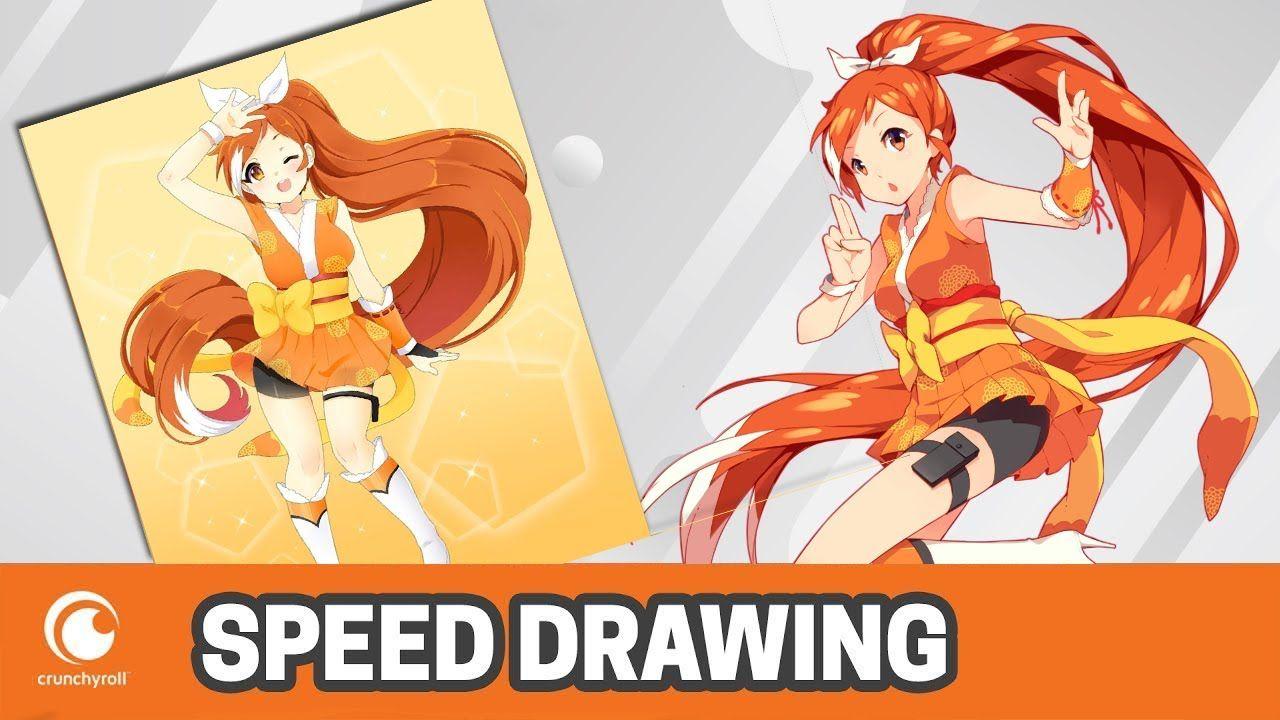 Speed Drawing: Crunchyroll Hime von Nashira