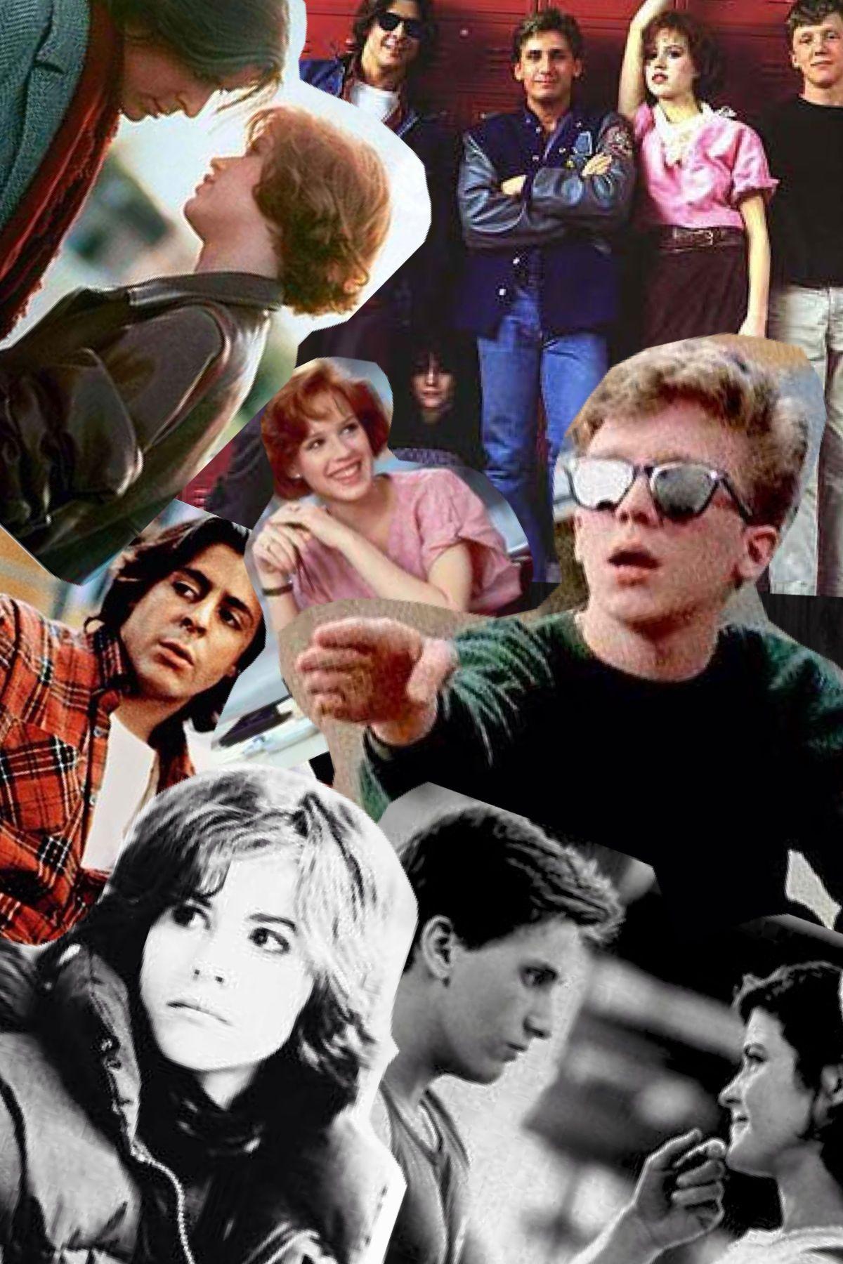 The breakfast club collage! Haha. Movie and Book obsessions