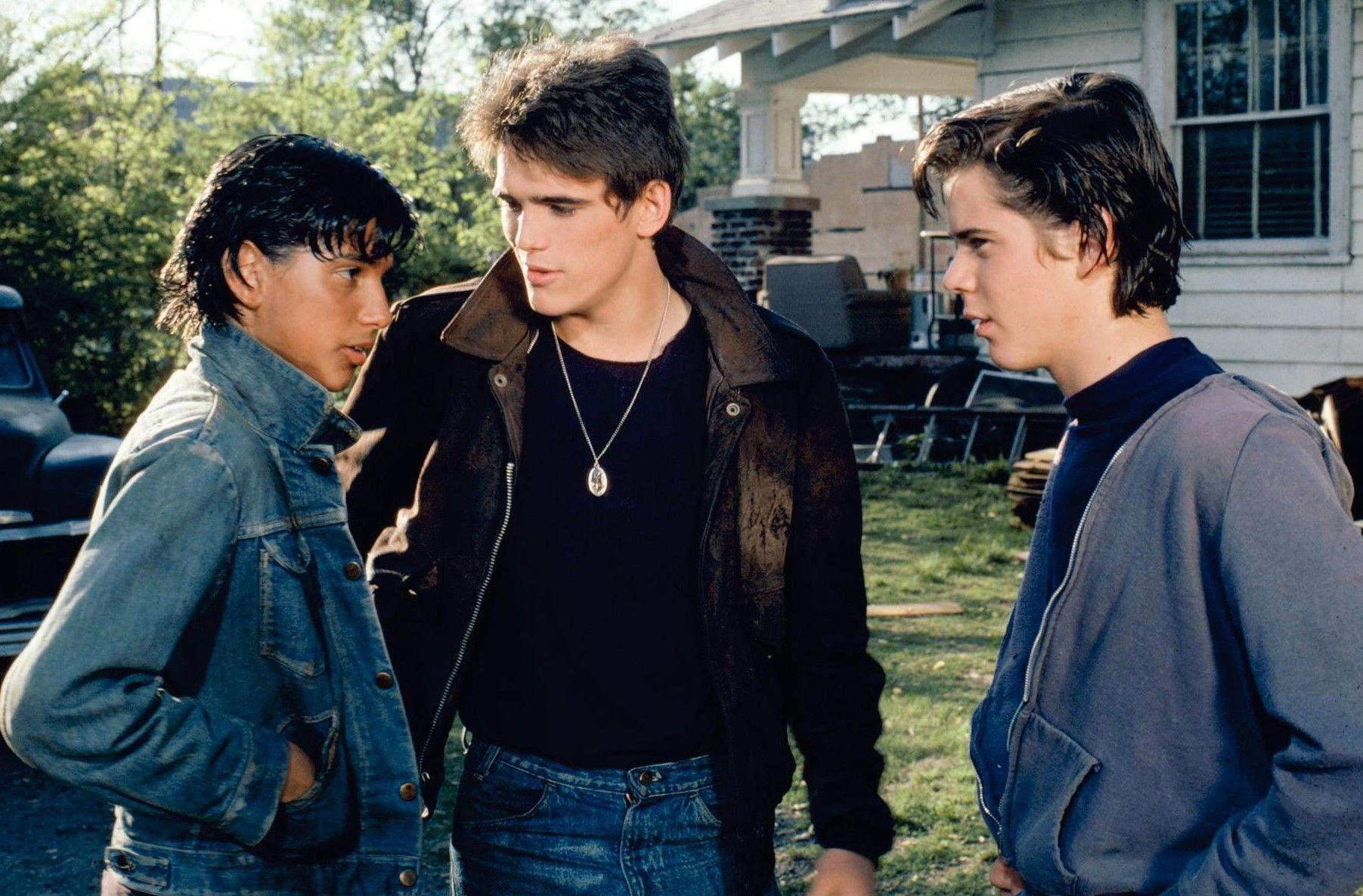 Johnny Cade, Dallas Winston, and Ponyboy Curtis. The outsiders