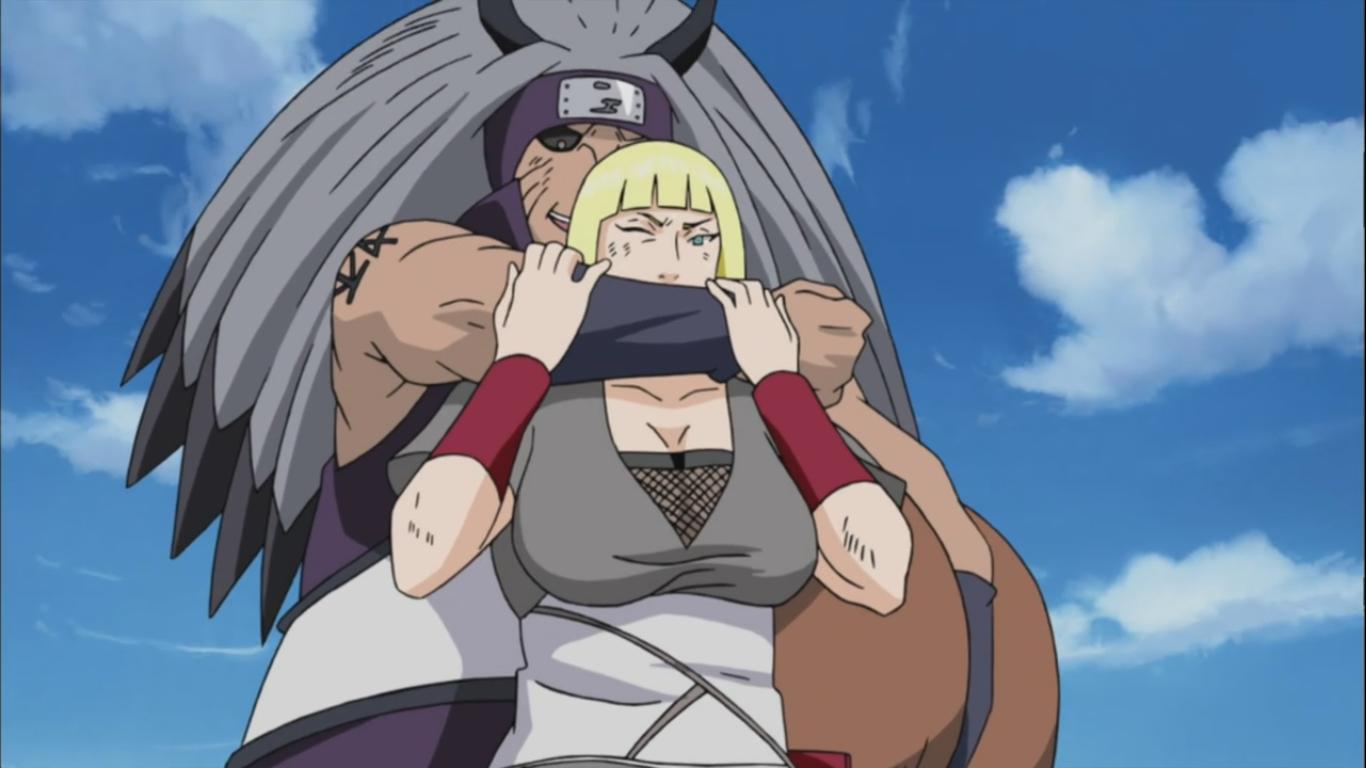 Darui vs Kinkaku and Ginkaku - Naruto Shippuden 269.
