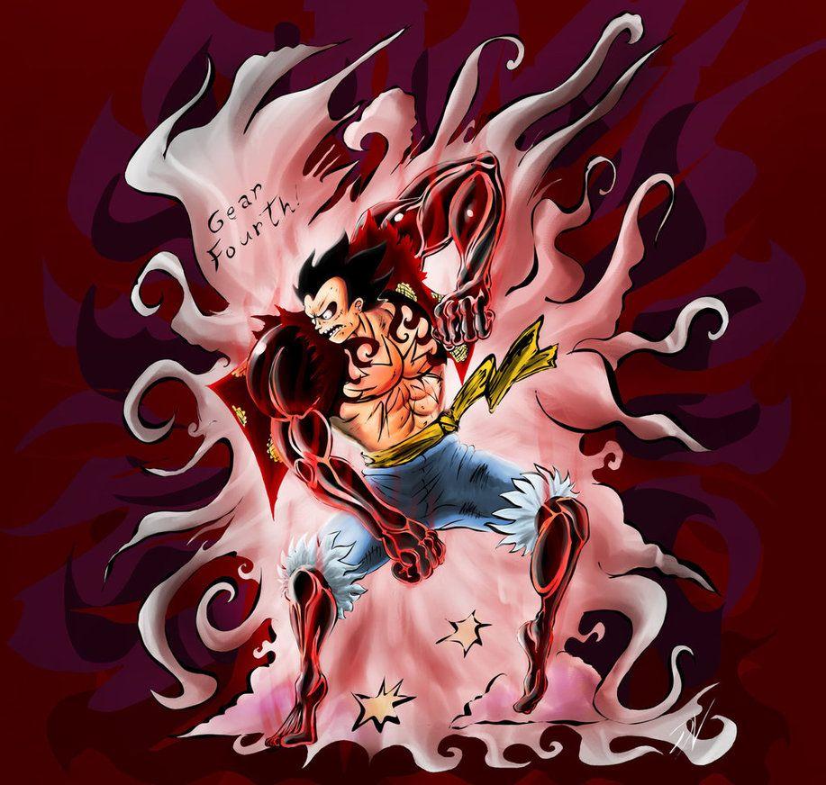Luffy Gear Fourth 'in colors'