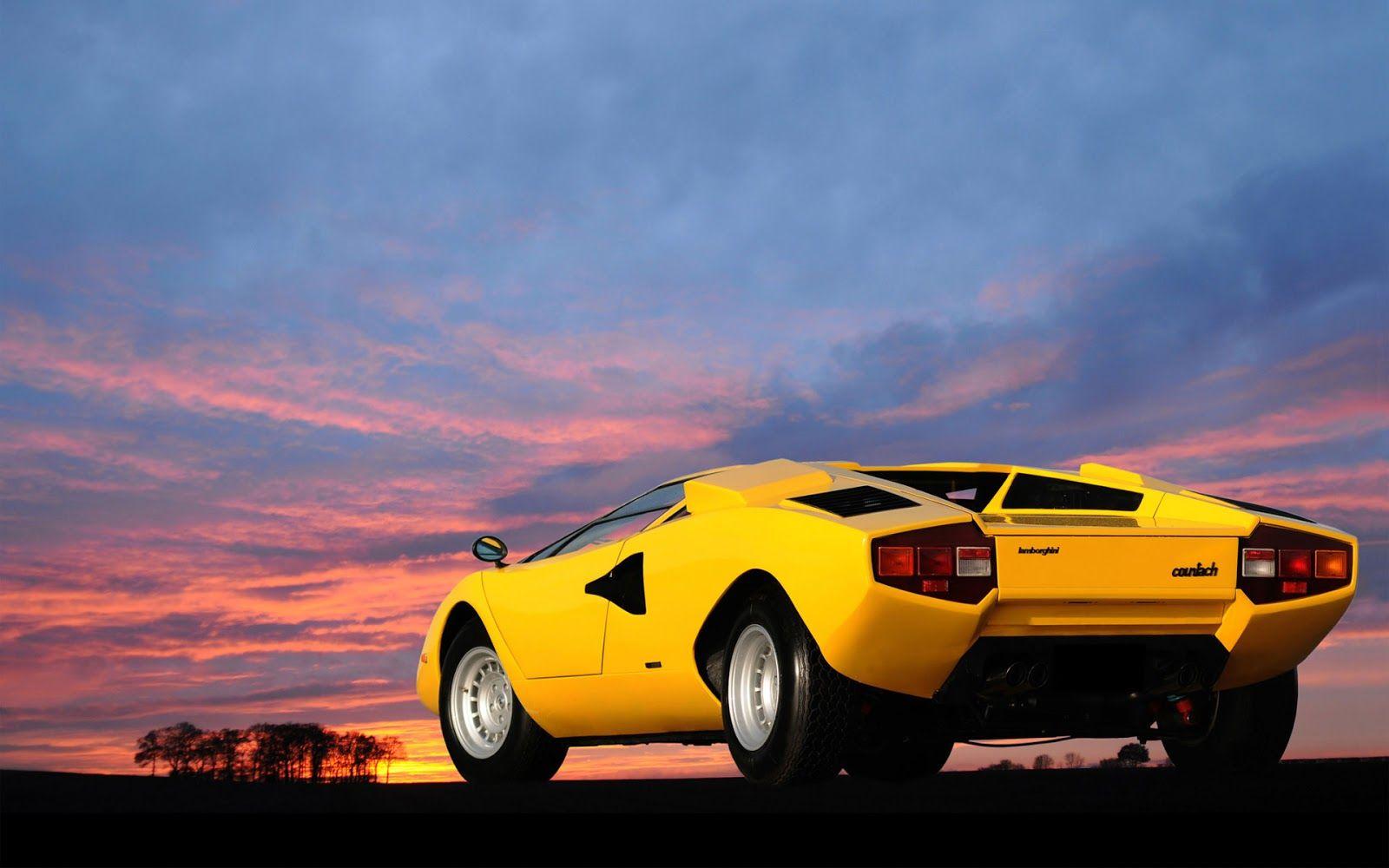 Luxury Lamborghini Cars: Lamborghini Countach Wallpaper