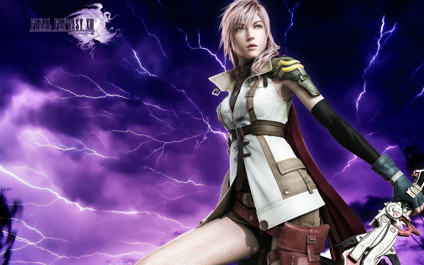 Final Fantasy 13 Lightning Wallpaper HD